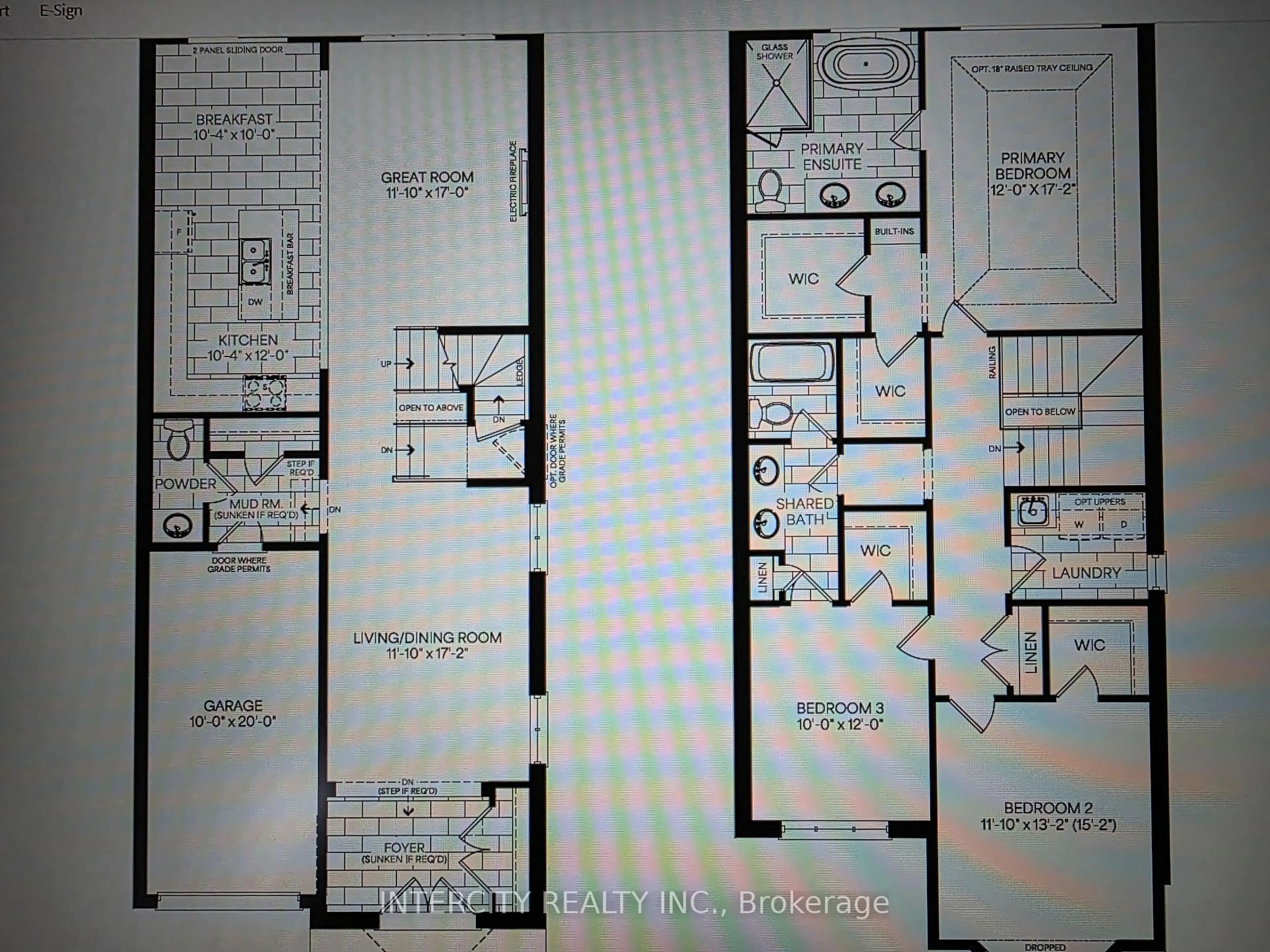 Floor plan for Lot 75 Damara Rd, Caledon Ontario L7C 1Z9
