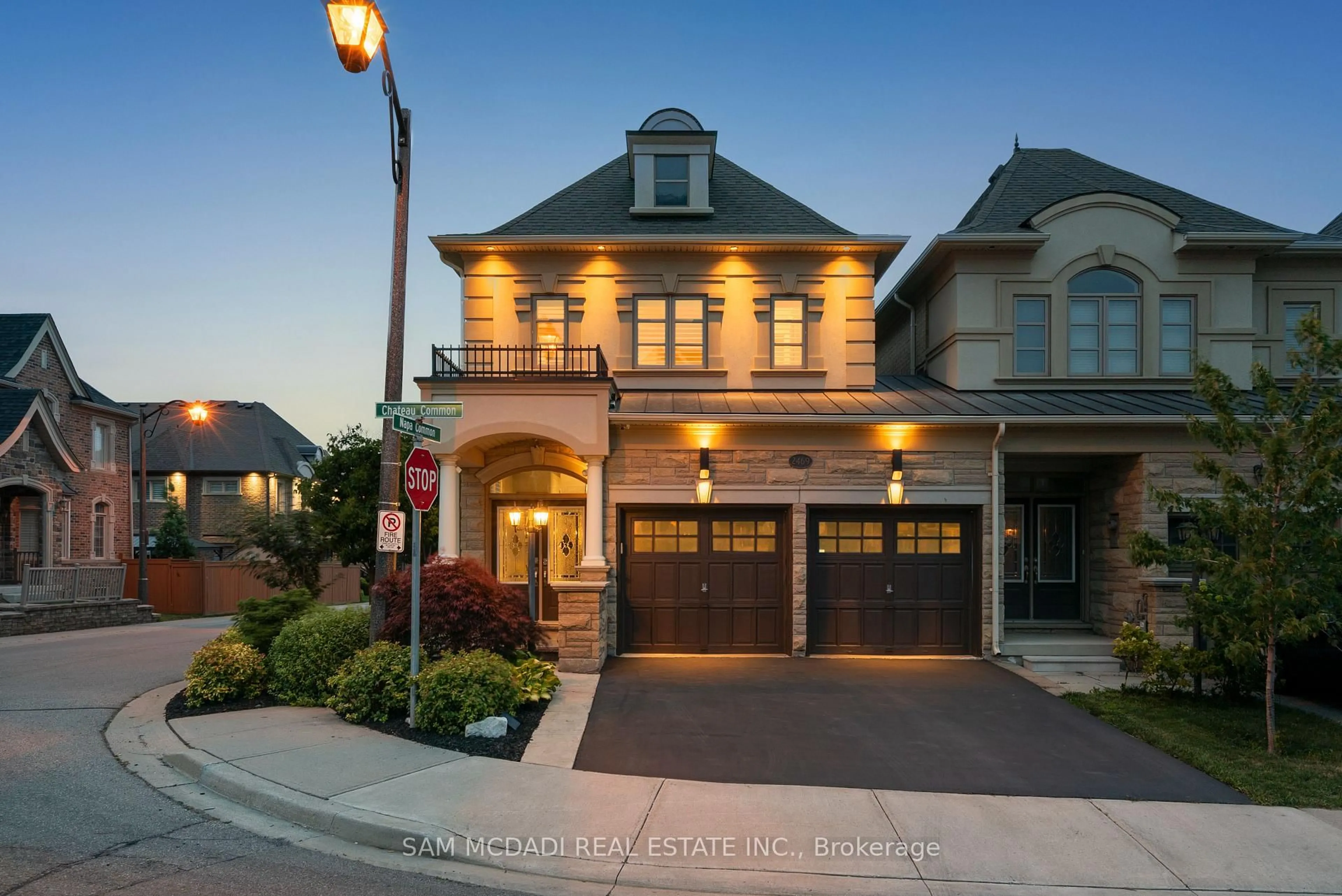 Home with brick exterior material, street for 2469 Chateau Common, Oakville Ontario L6M 0S1