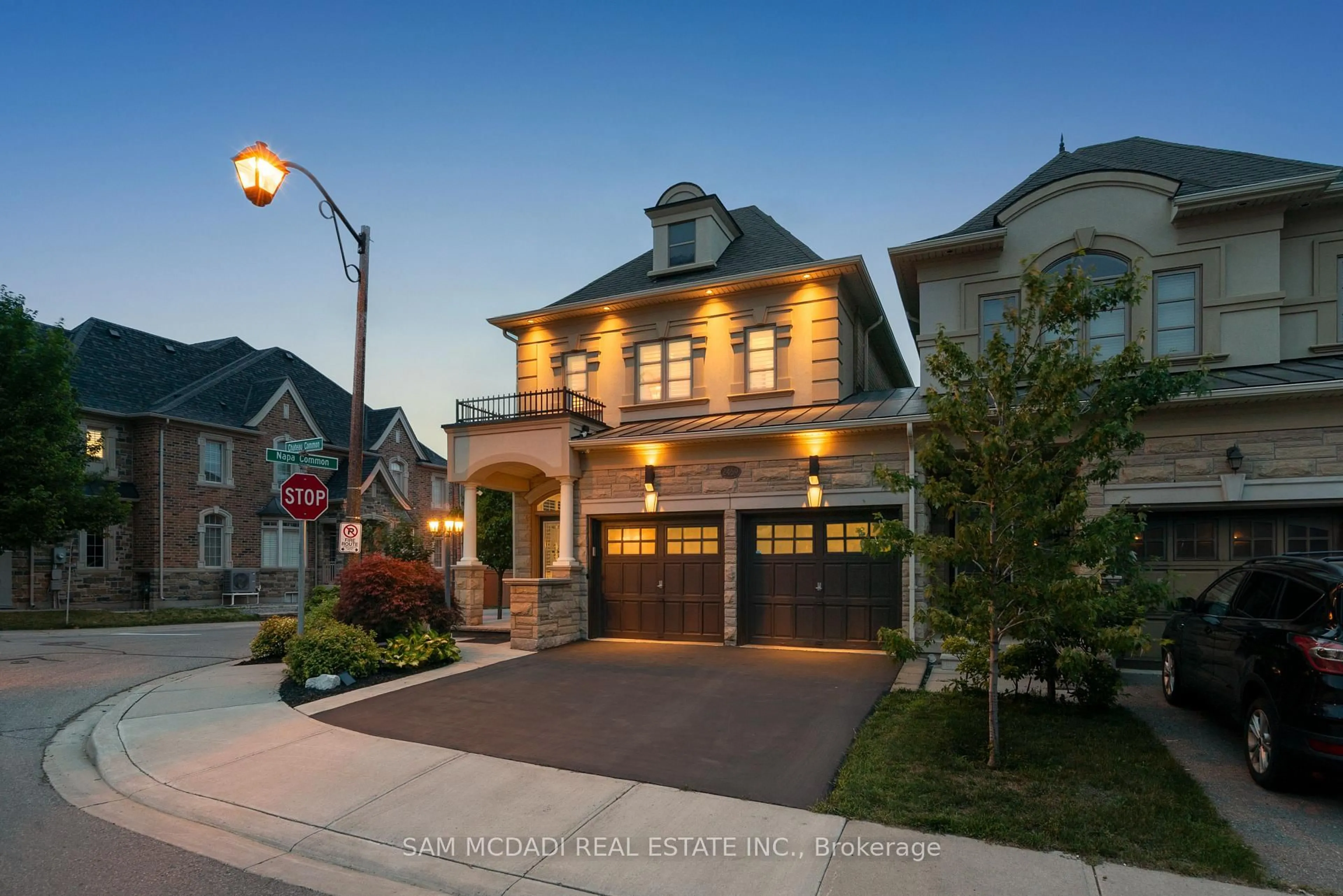 Home with brick exterior material, street for 2469 Chateau Common, Oakville Ontario L6M 0S1