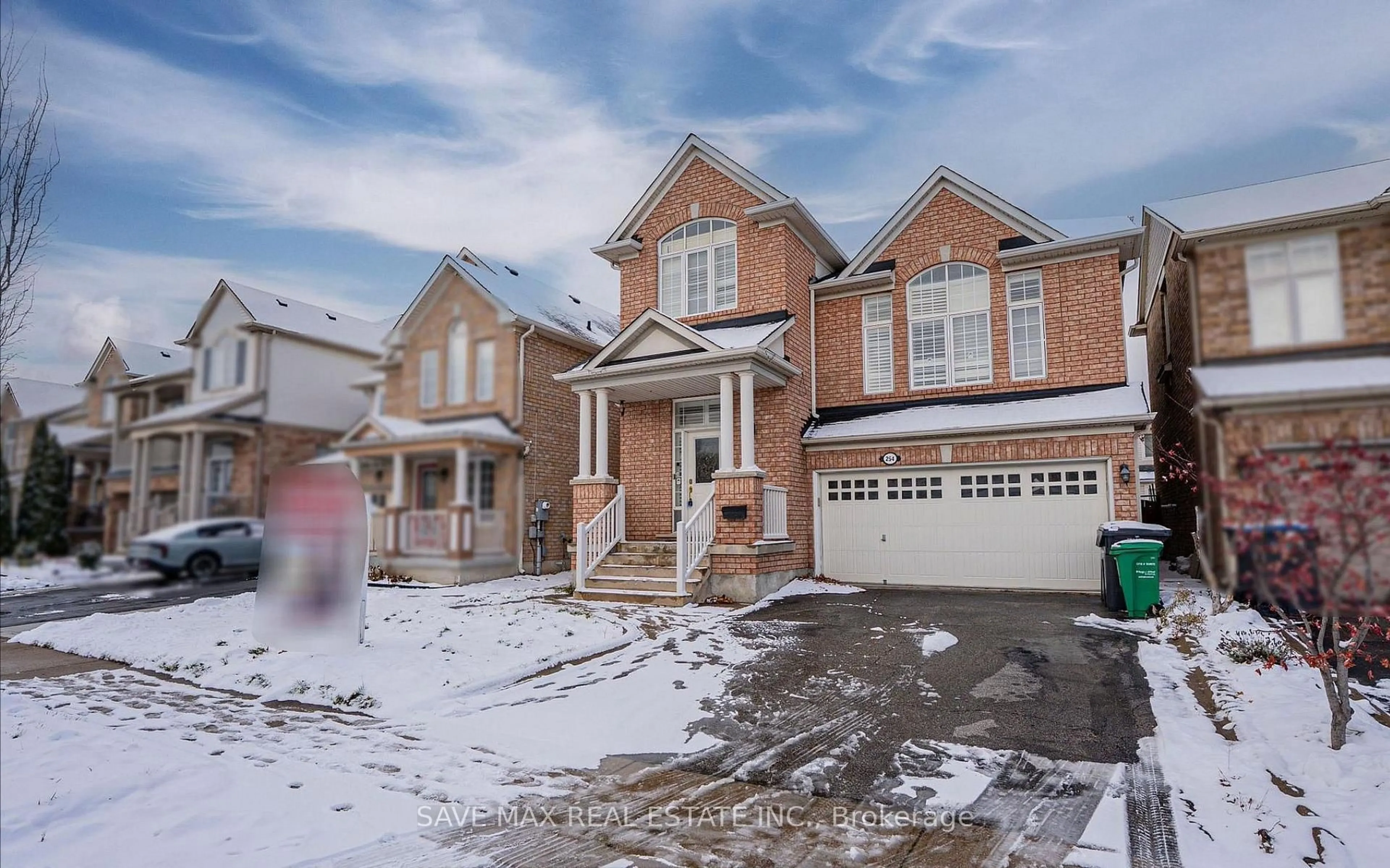 Home with brick exterior material, street for 254 Fandango Dr, Brampton Ontario L6X 0M5