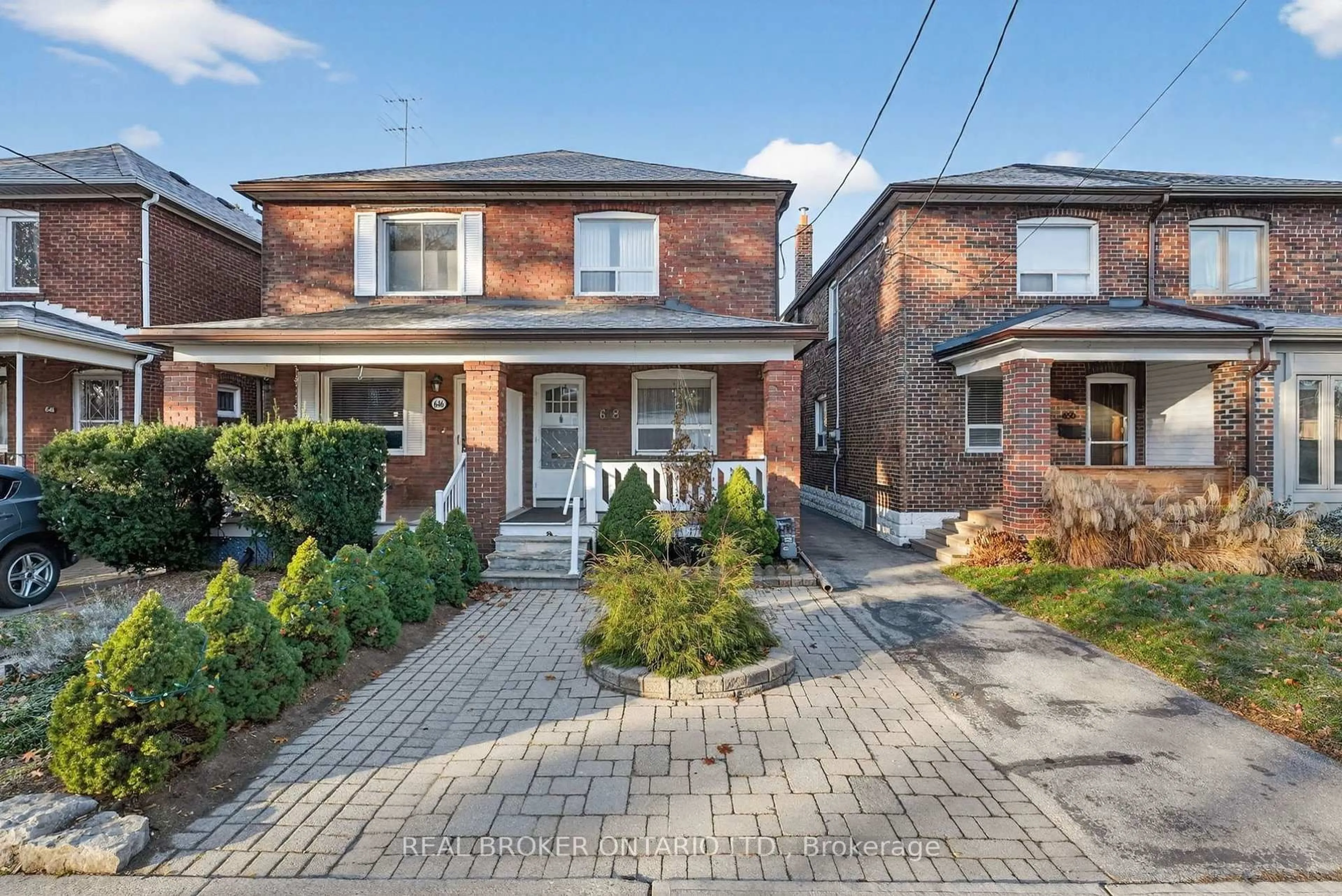 Home with brick exterior material, street for 648 Willard Ave, Toronto Ontario M6S 3S4