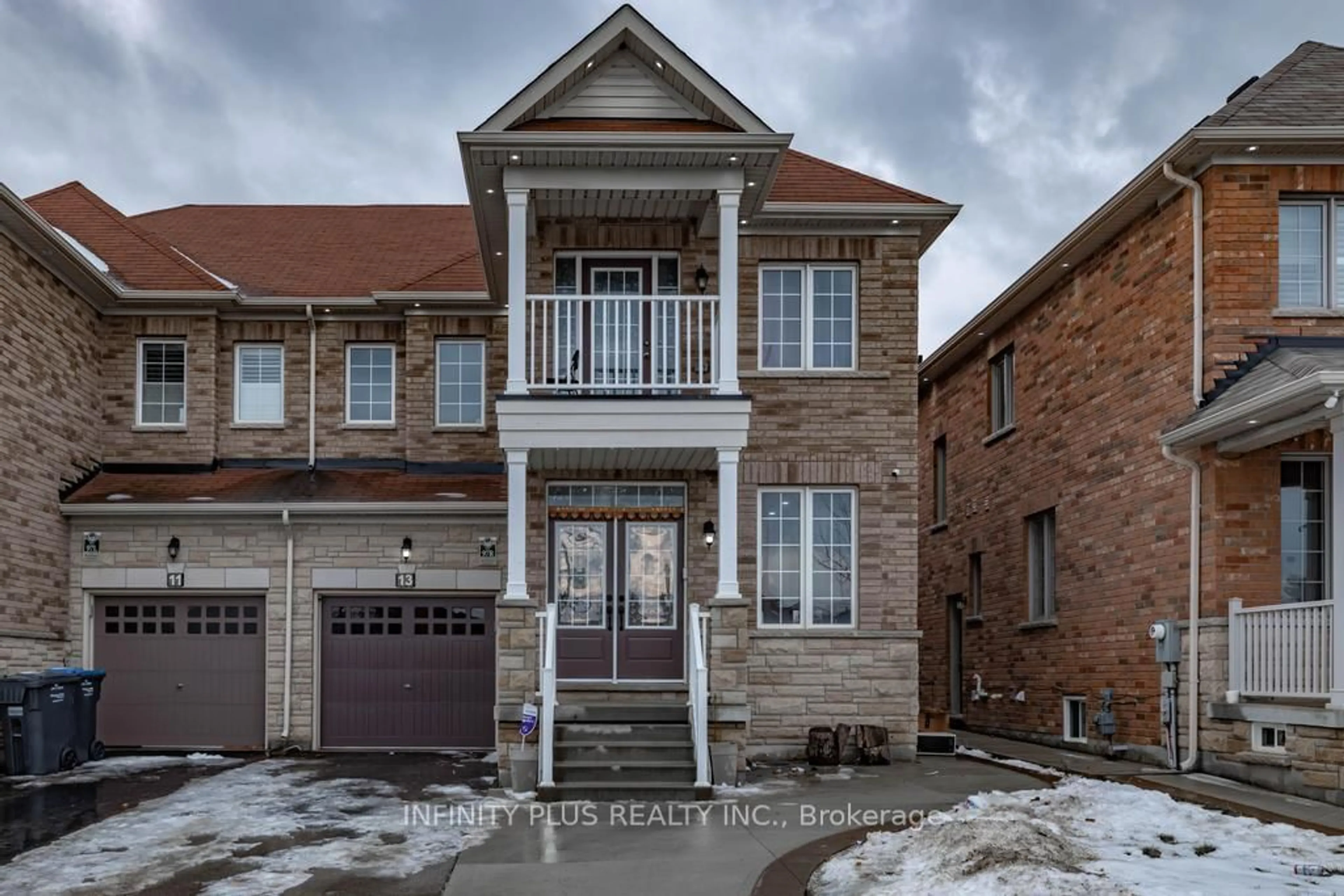 Home with brick exterior material, street for 13 Buchanan Cres, Brampton Ontario L6X 5M3