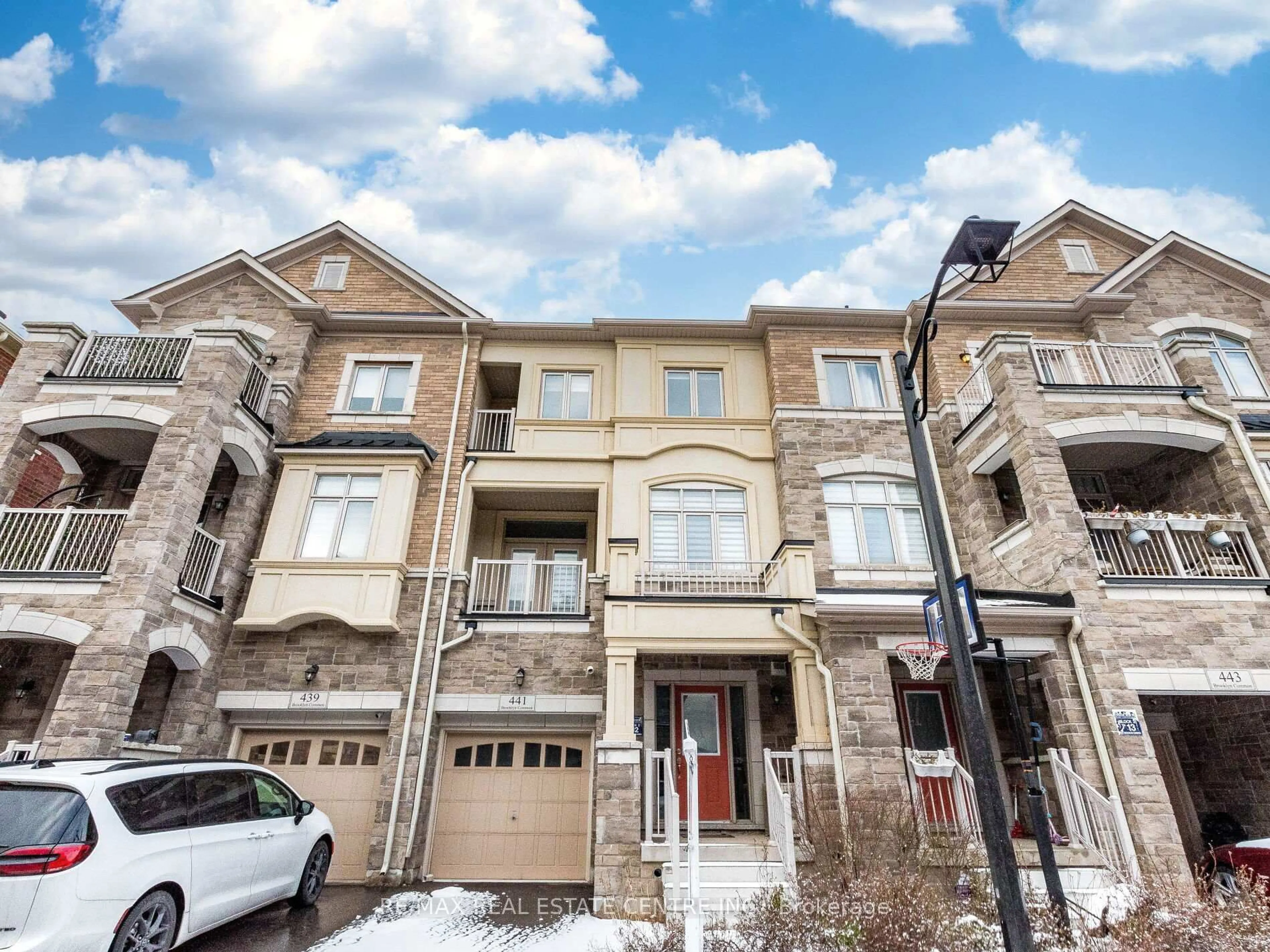 Home with brick exterior material, street for 441 Brooklyn Common, Oakville Ontario L6H 3P4