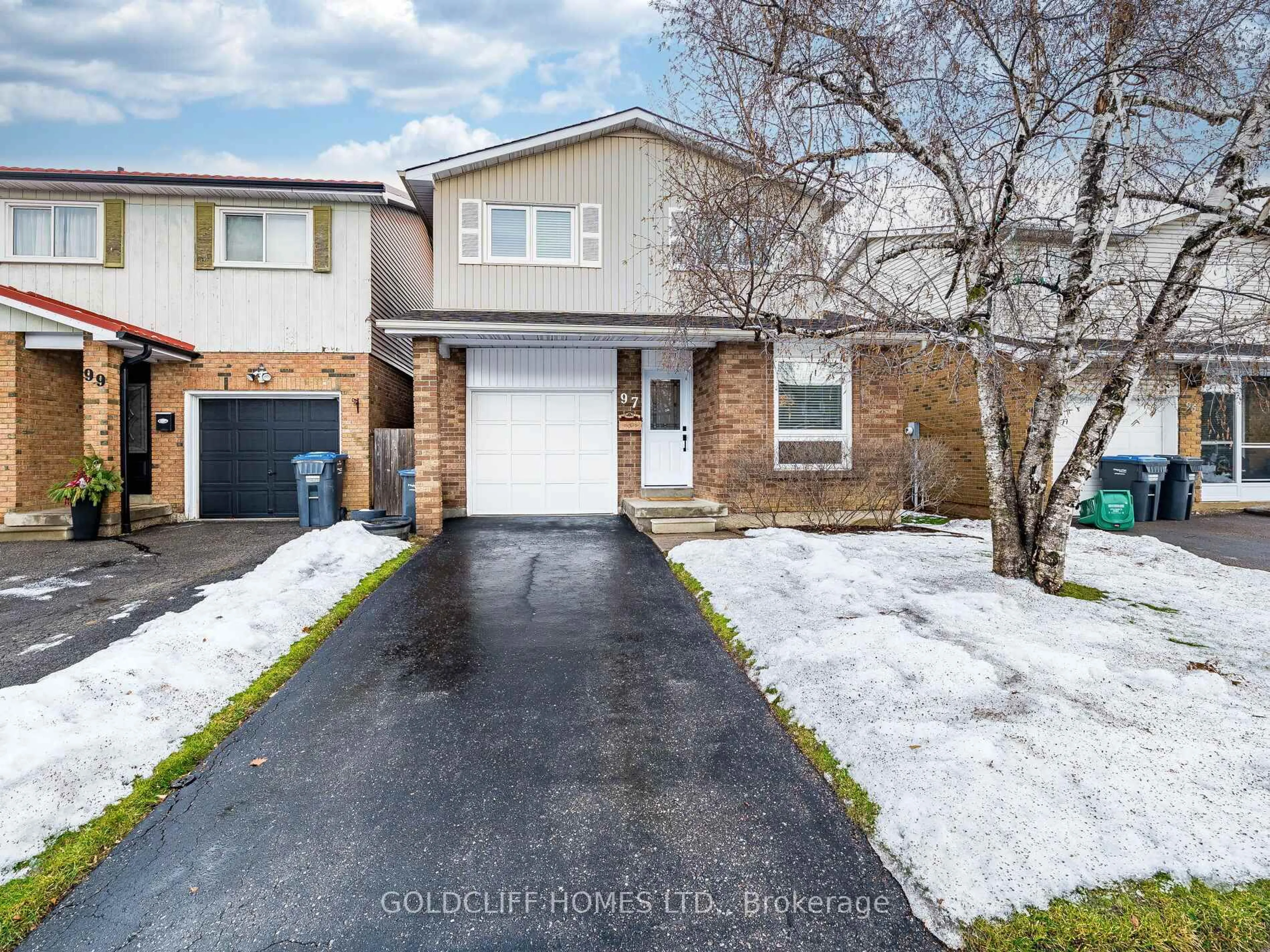 A pic from outside/outdoor area/front of a property/back of a property/a pic from drone, street for 97 Simmons Blvd, Brampton Ontario L6V 3V4