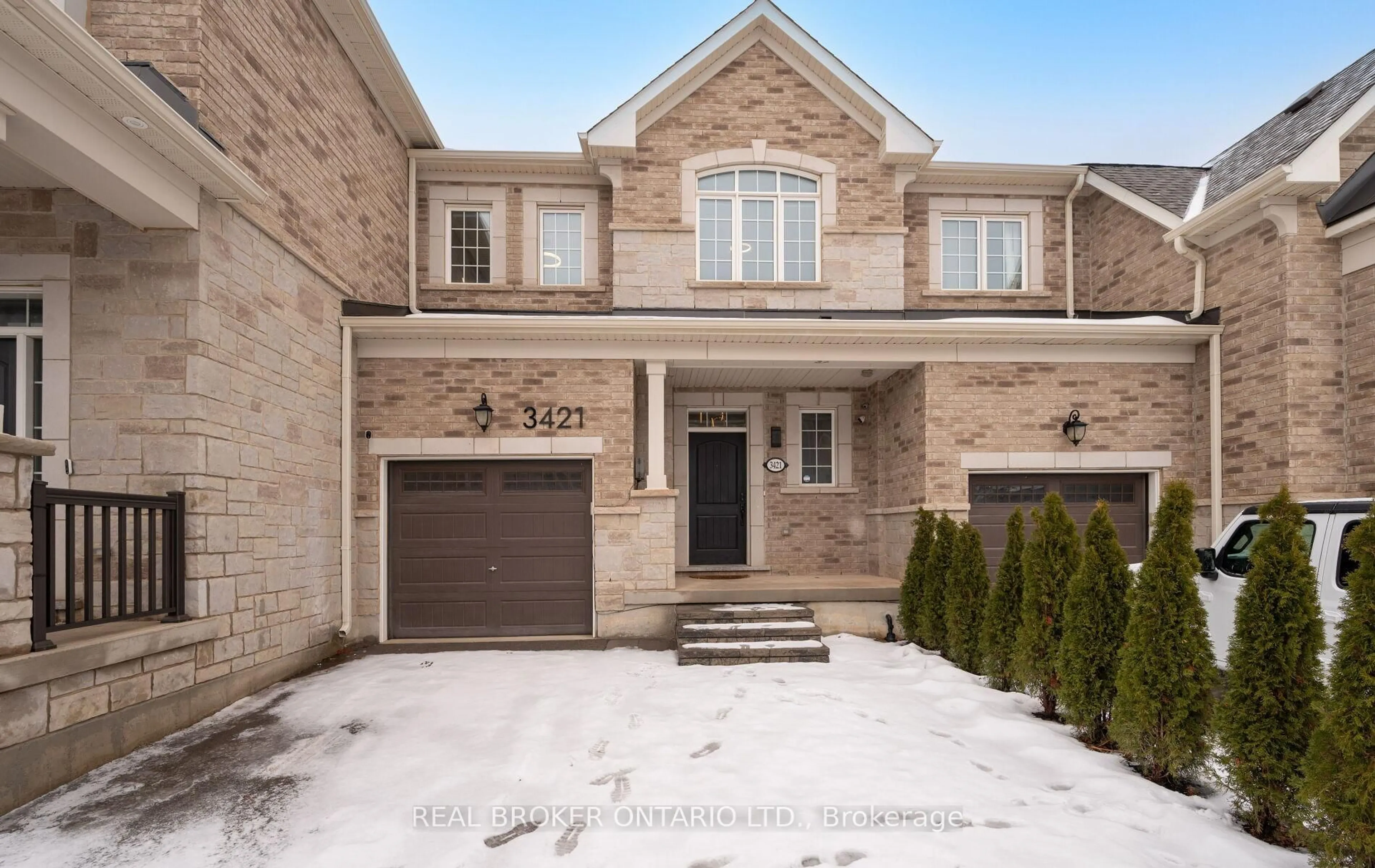 Home with brick exterior material, street for 3421 Eternity Way, Oakville Ontario L6H 0Y2