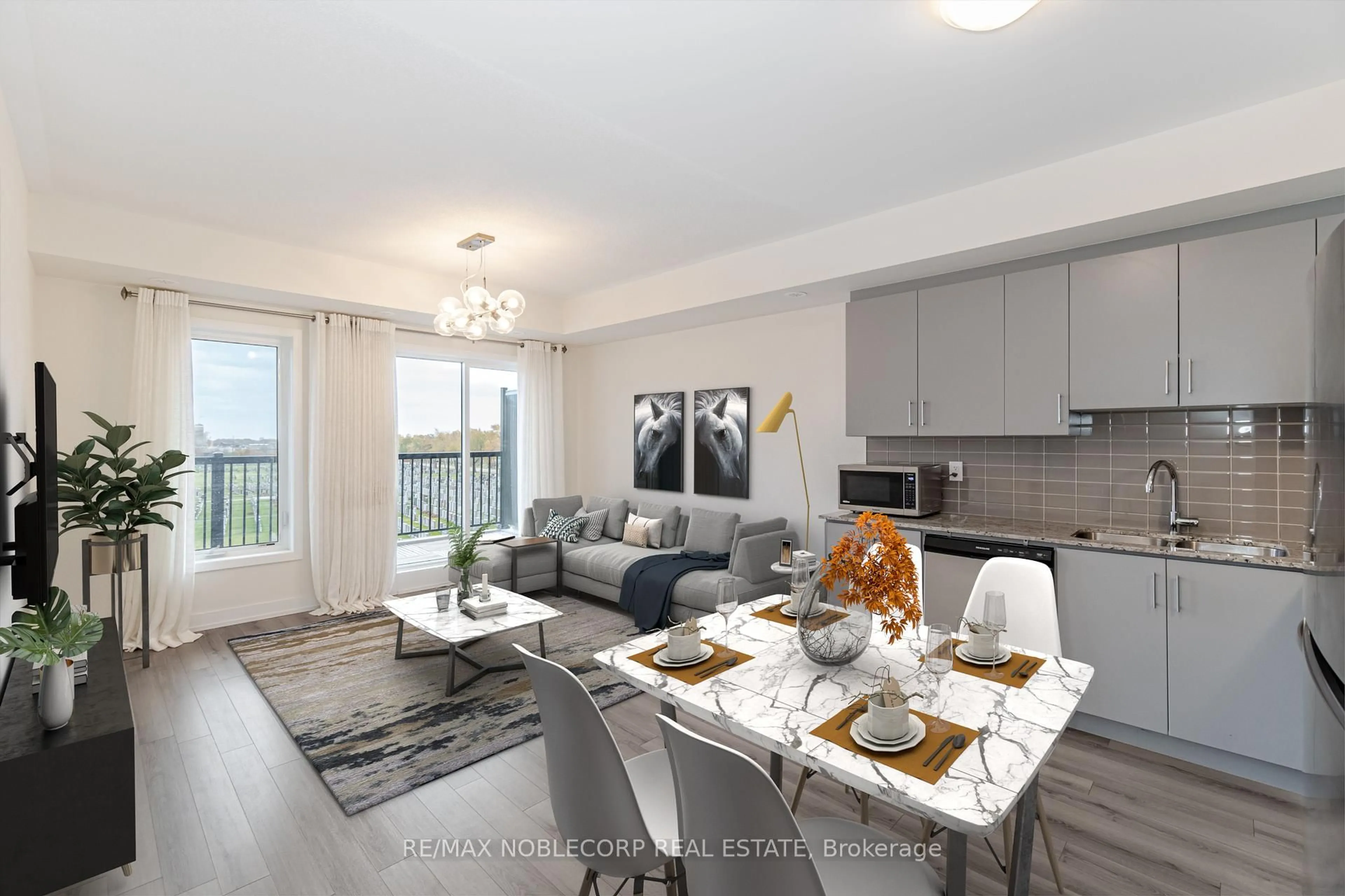 Open concept kitchen, unknown for 39 John Perkins Bull Dr #22, Toronto Ontario M3K 0C3