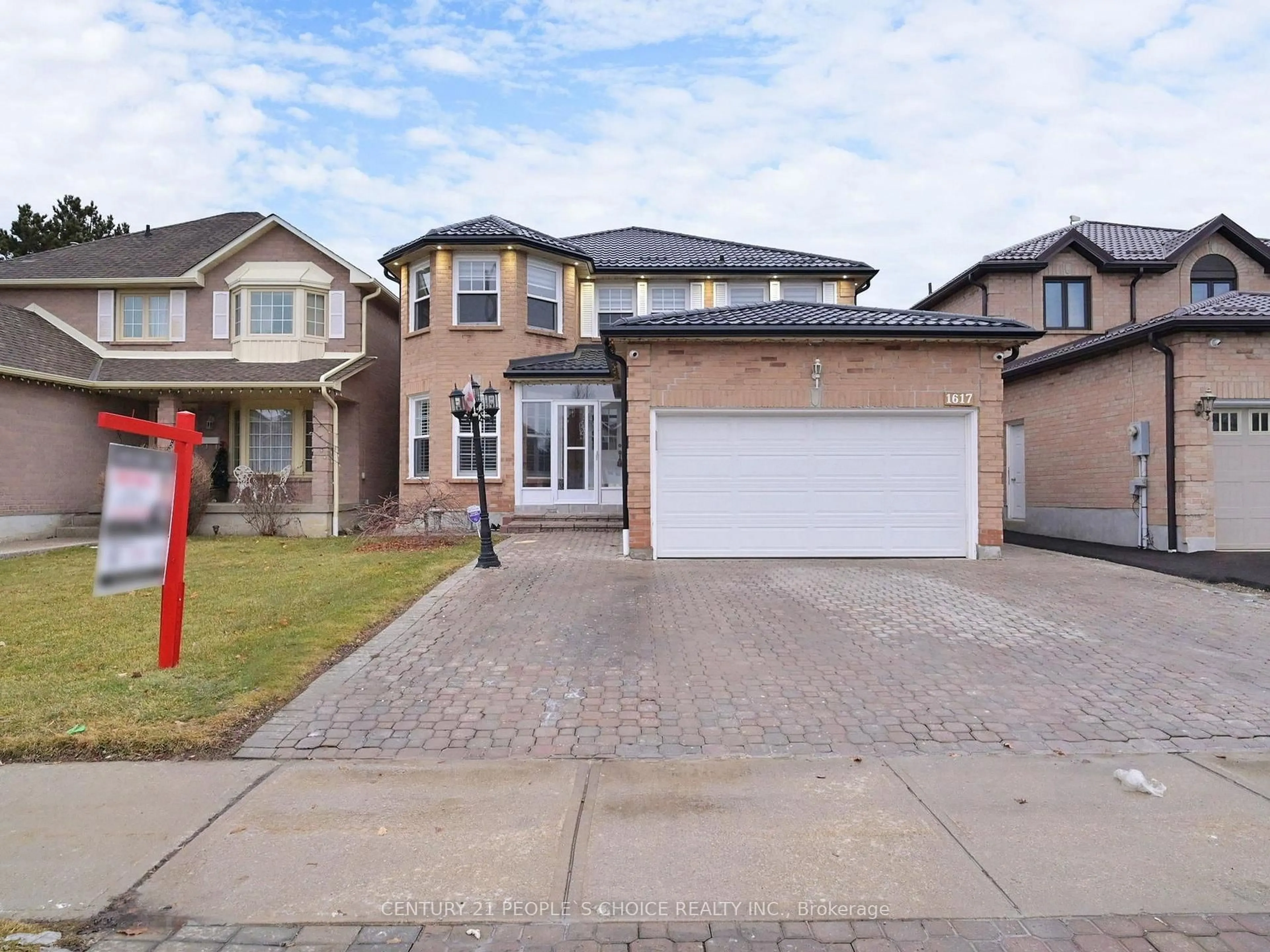Home with brick exterior material, street for 1617 Bristol Rd, Mississauga Ontario L5M 4B6