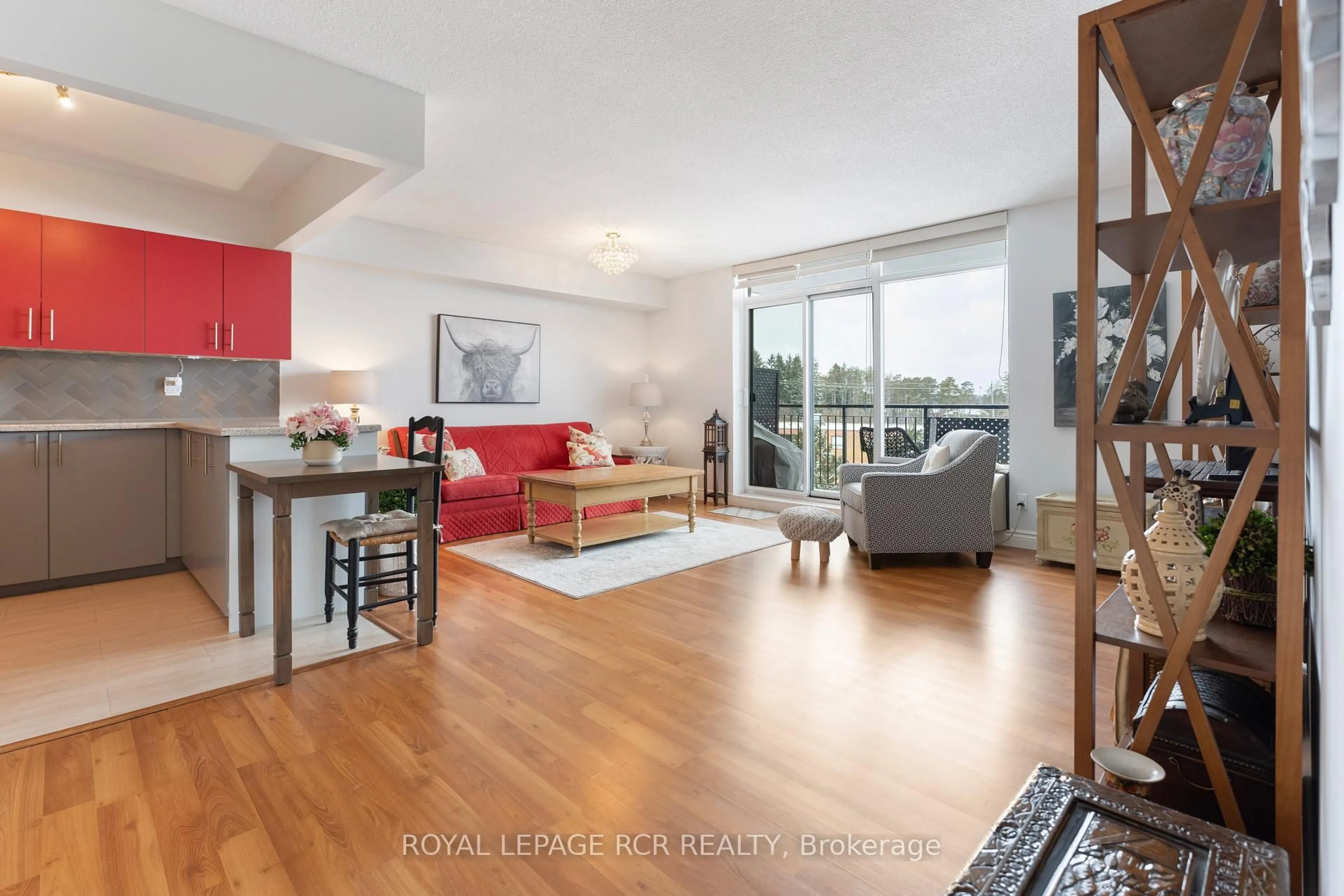 Living room with furniture, unknown for 16 Fourth St #47, Orangeville Ontario L9W 4N7