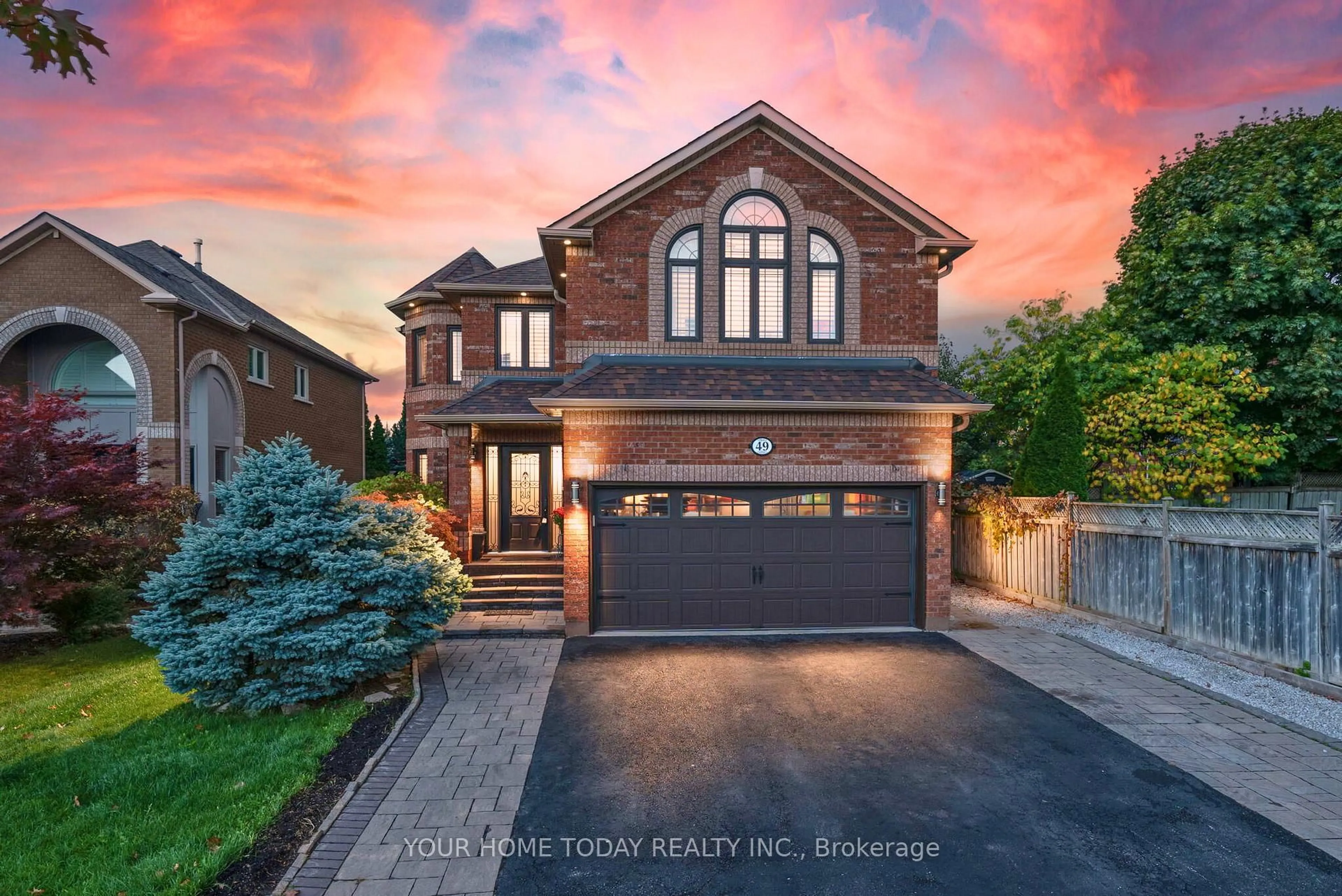 Home with brick exterior material, street for 49 Miller Dr, Halton Hills Ontario L7G 5P7