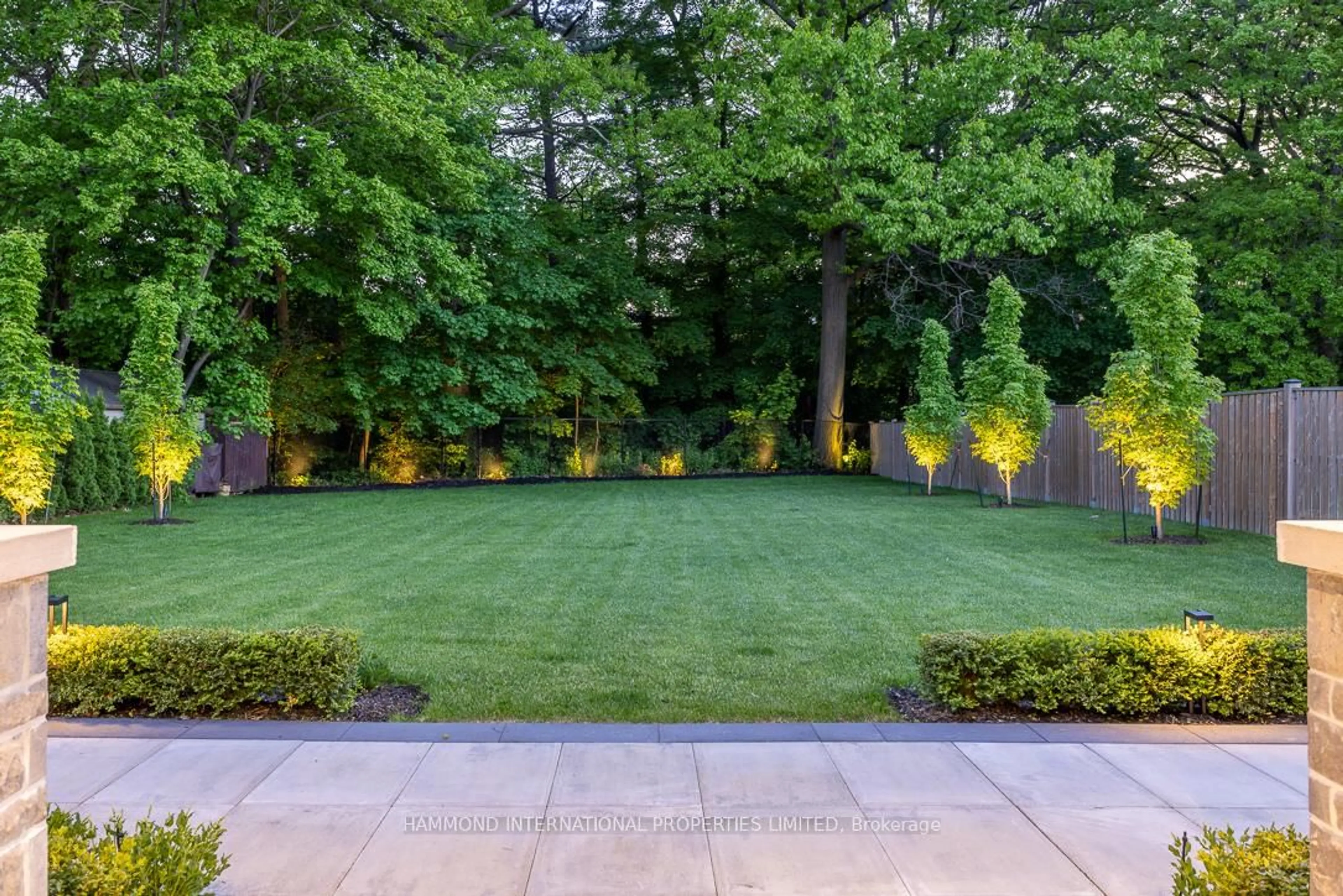 Patio, forest/trees view for 14 Penhale Dr, Toronto Ontario M9P 2X4