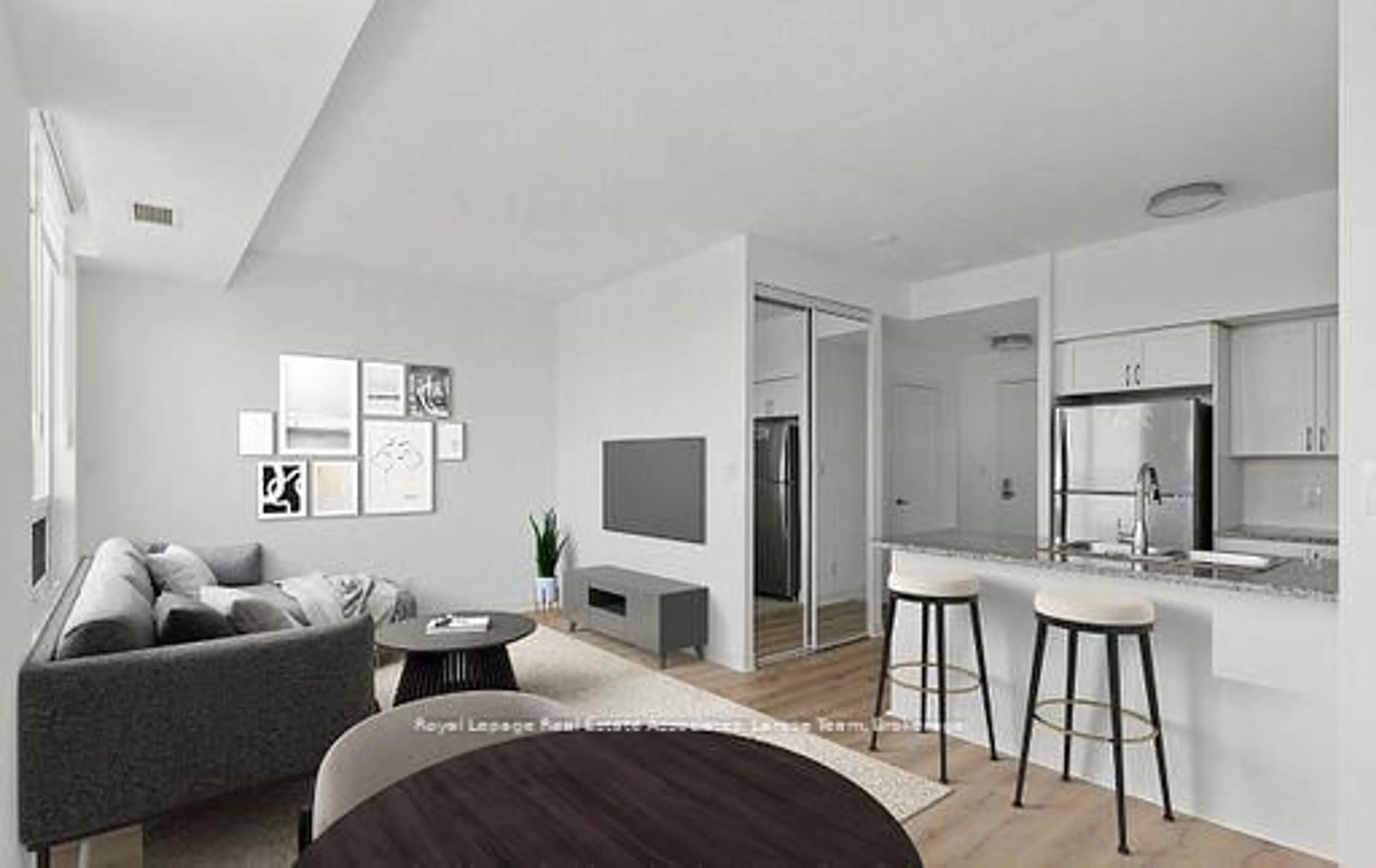 Living room with furniture, unknown for 208 Enfield Pl #3701, Mississauga Ontario L5B 0G8