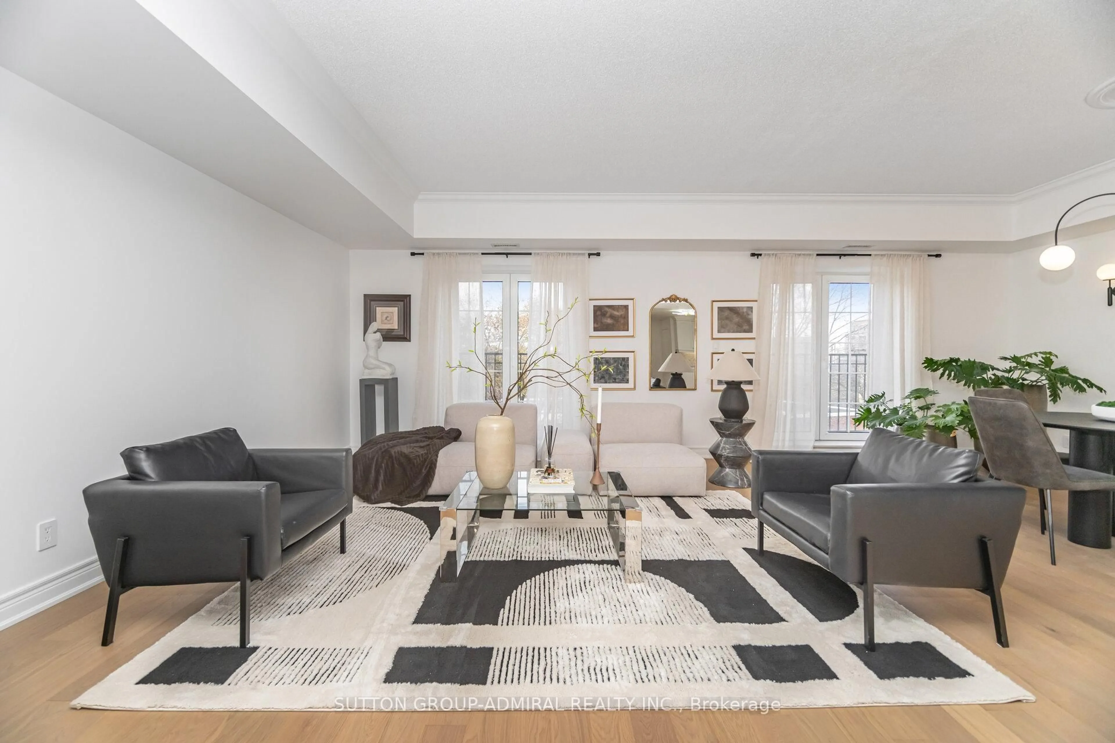 Living room with furniture, unknown for 30 Anglesey Blvd #304, Toronto Ontario M9A 3B5