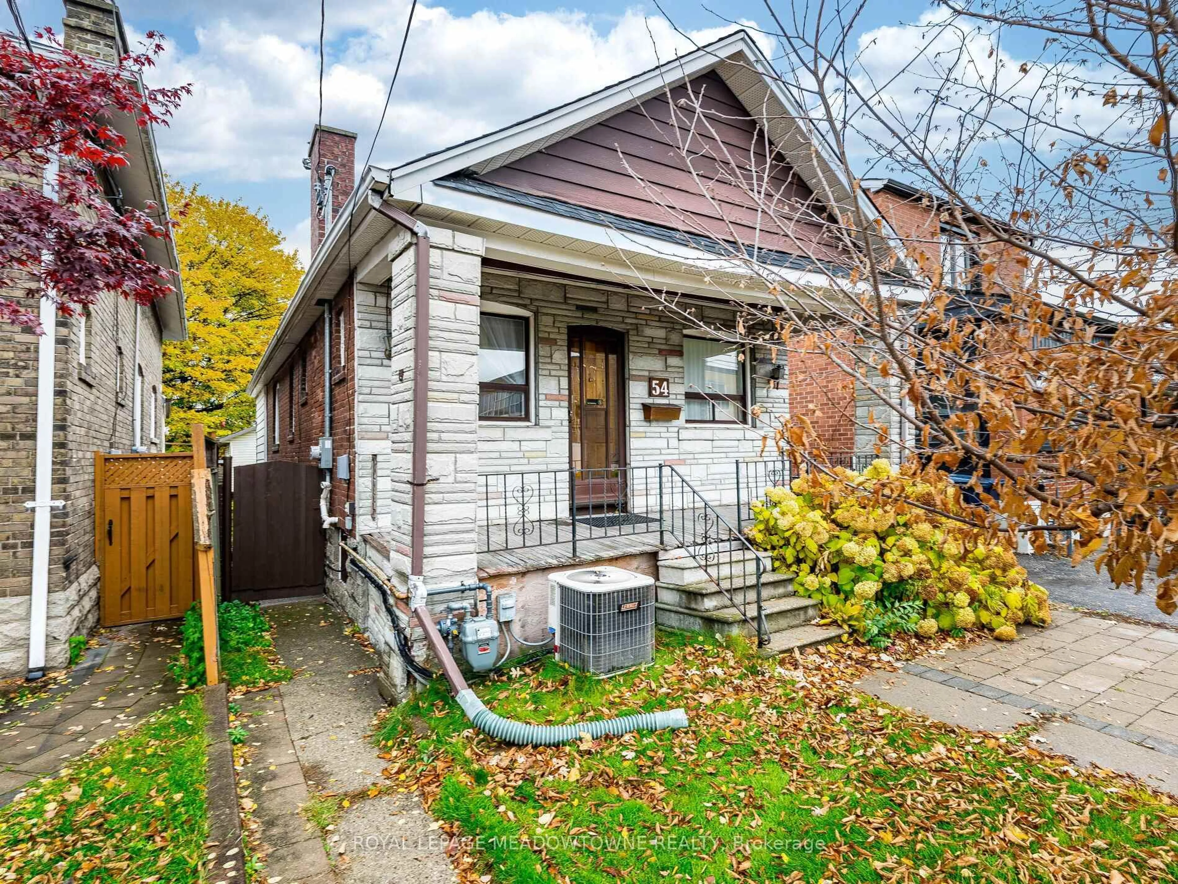 Home with brick exterior material, street for 54 Bicknell Ave, Toronto Ontario M6M 4G5