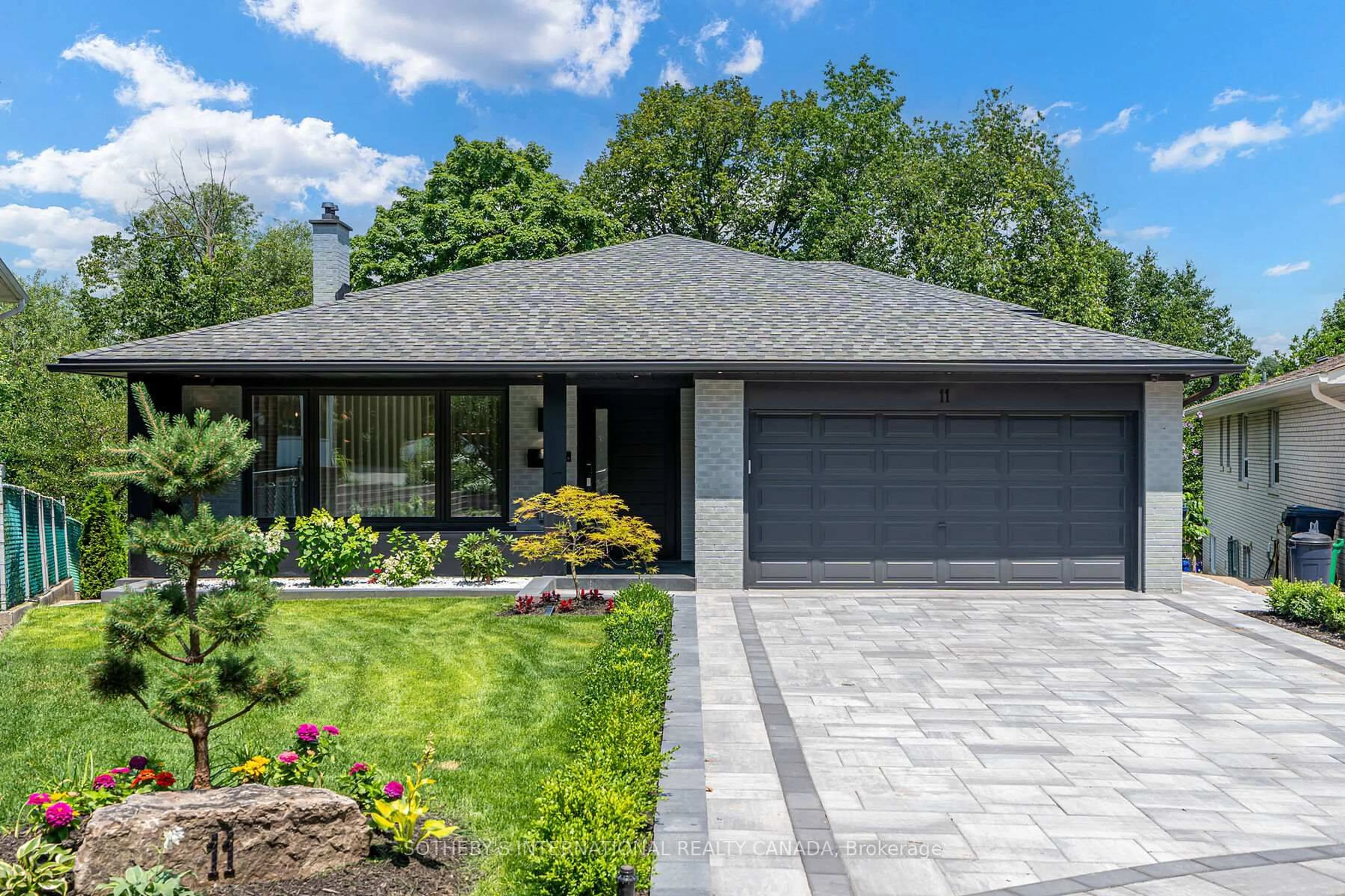 Home with brick exterior material, street for 11 Sherin Crt, Toronto Ontario M9P 2J7