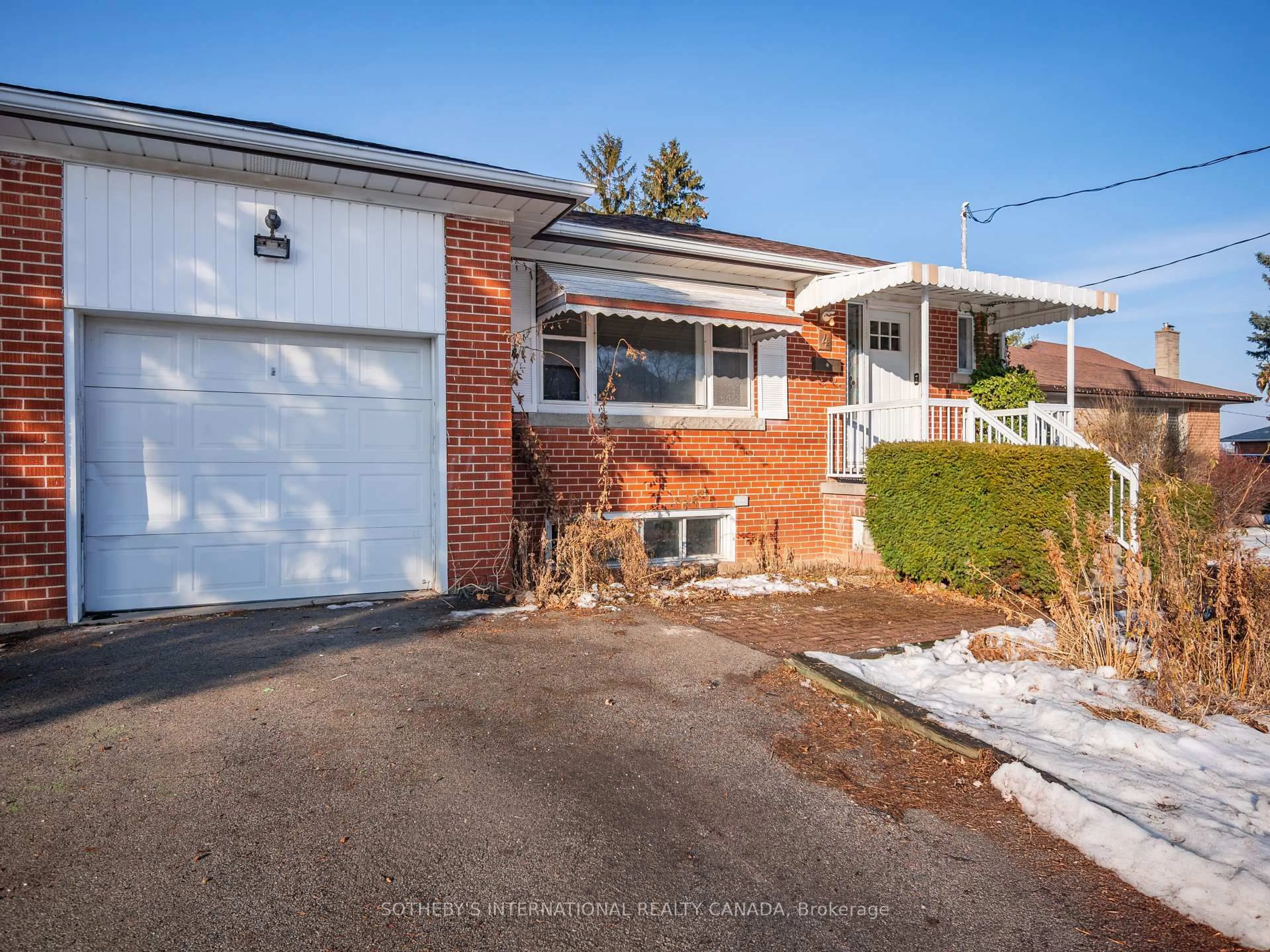 Home with brick exterior material, street for 4 Riverlea Dr, Toronto Ontario M9P 2H1