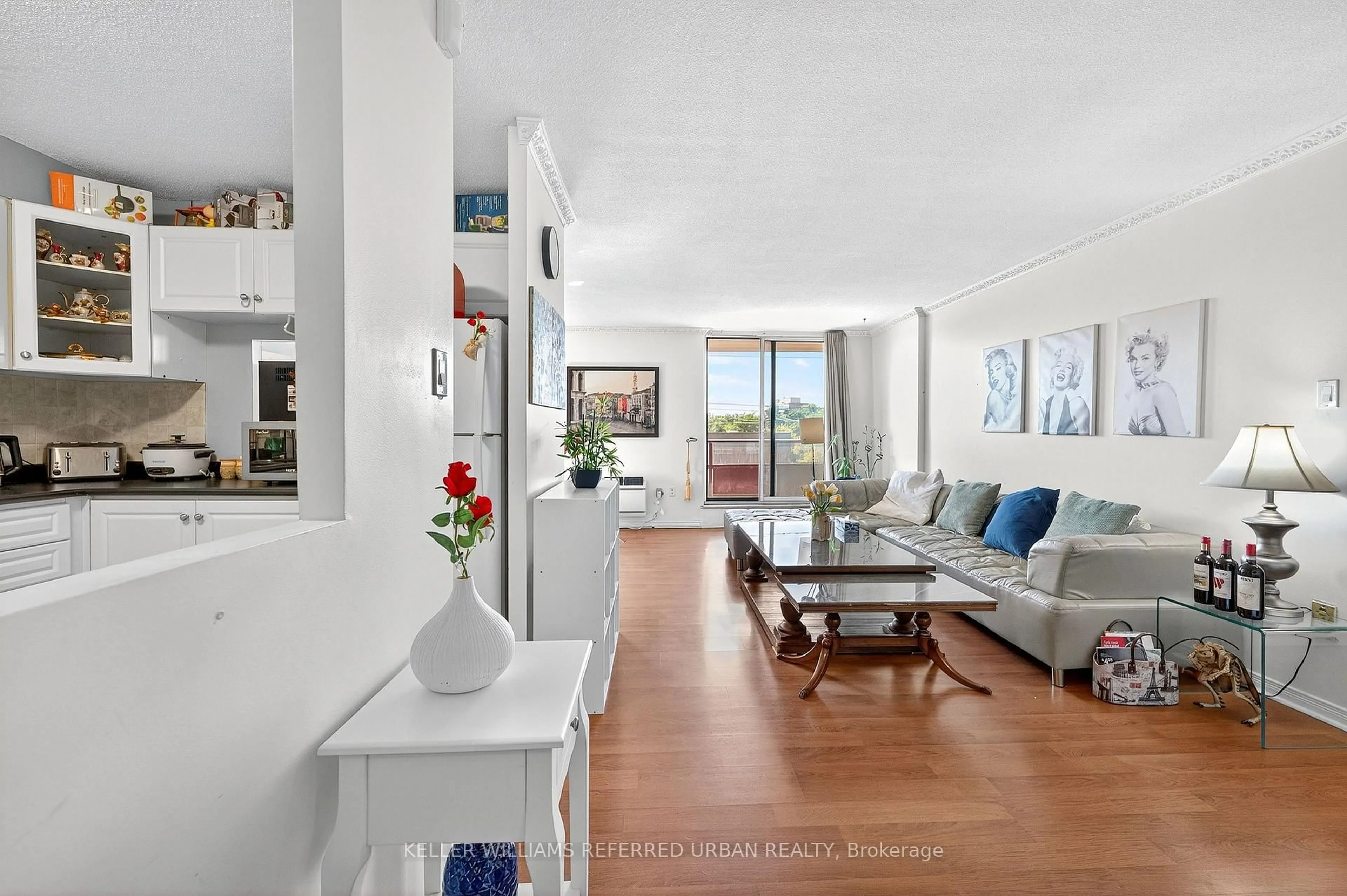 Living room with furniture, unknown for 1881 Jane St #401, Toronto Ontario M9N 3S7