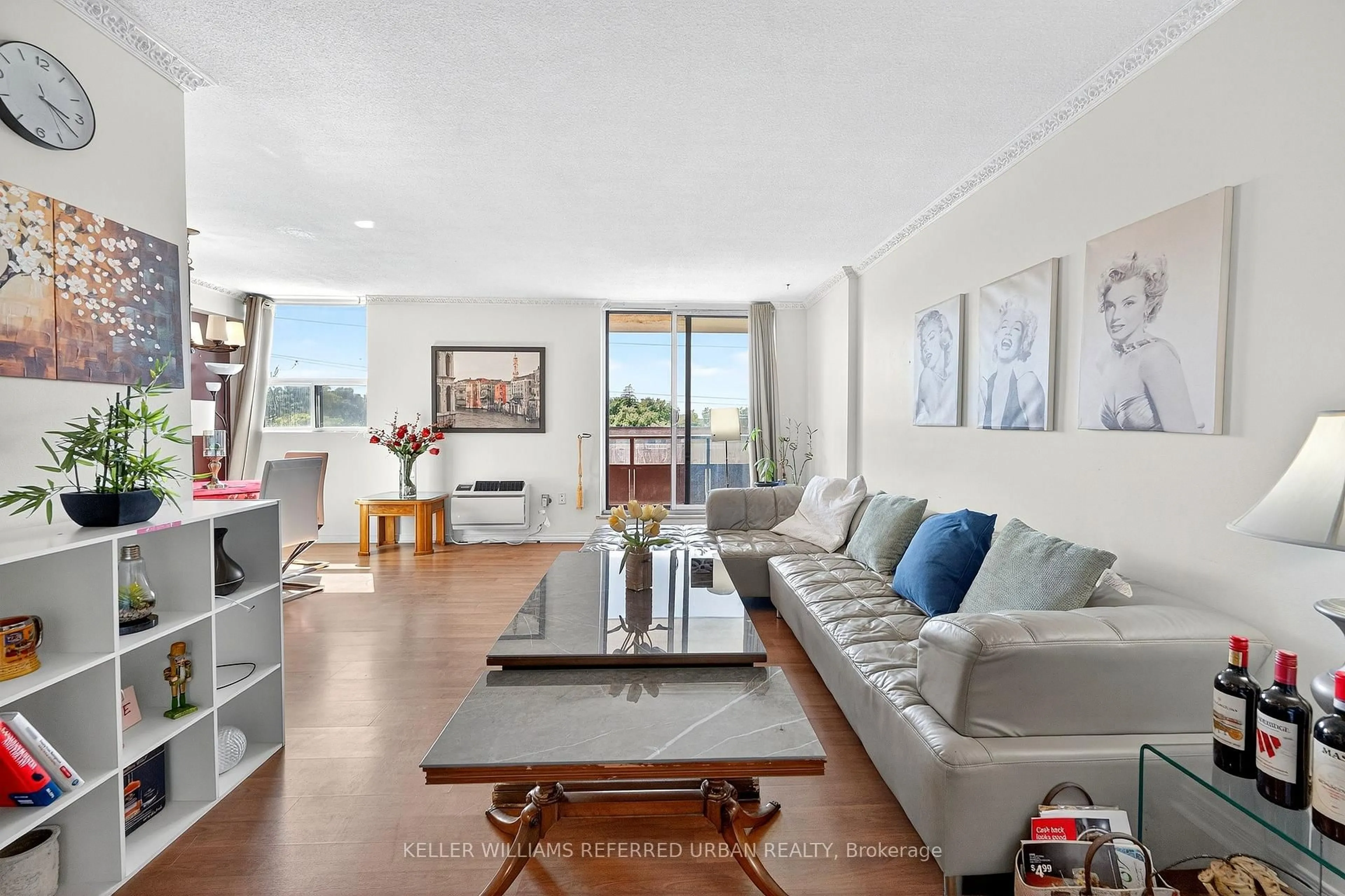 Living room with furniture, unknown for 1881 Jane St #401, Toronto Ontario M9N 3S7