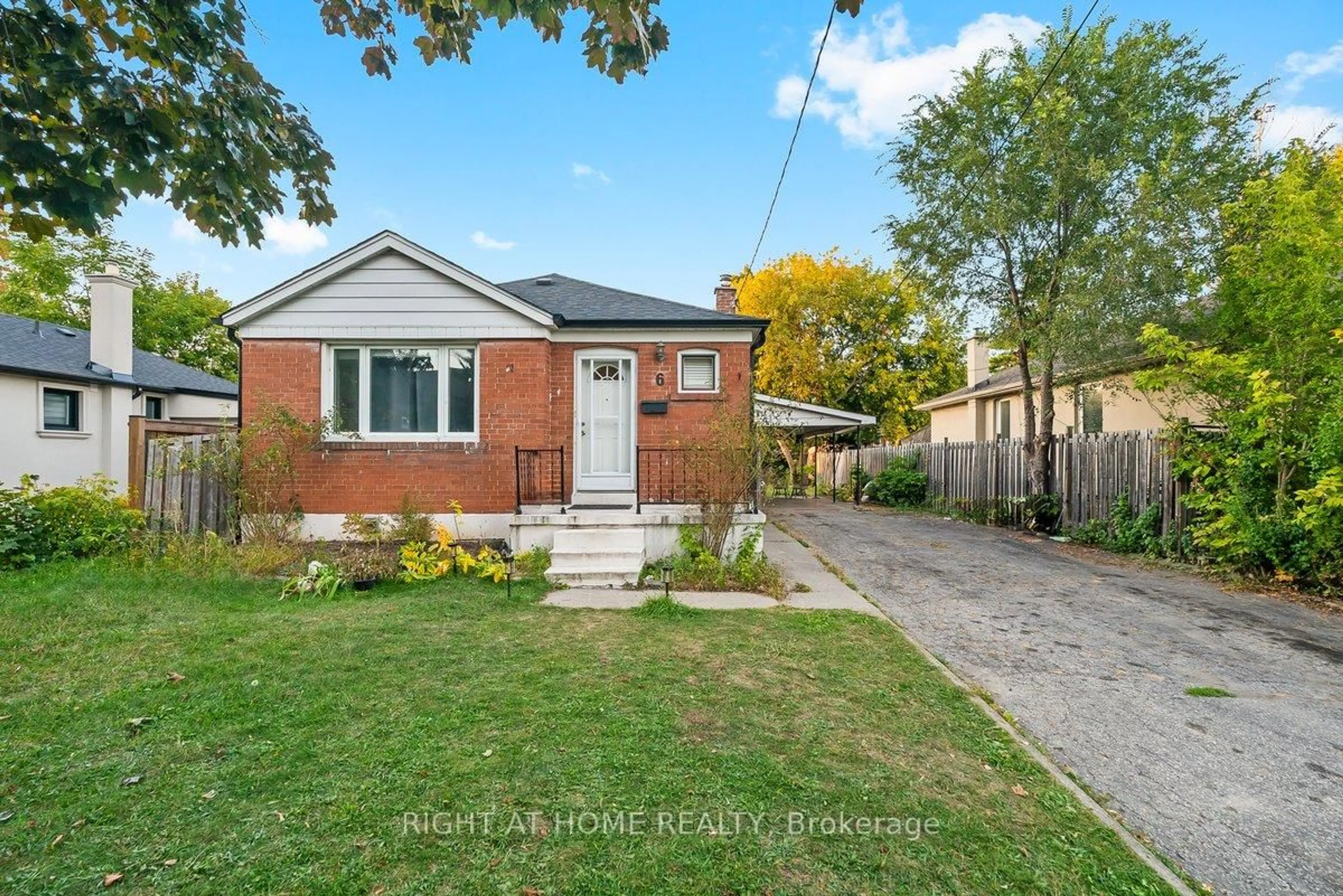 Home with brick exterior material, street for 6 Melody Rd, Toronto Ontario M9M 1C7
