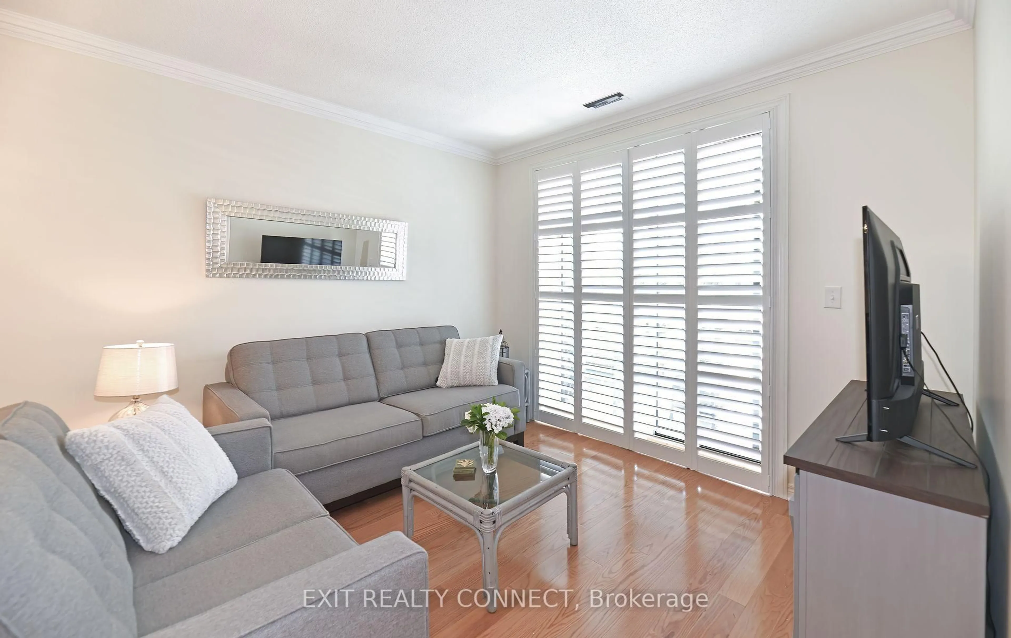 Living room with furniture, unknown for 383 Main St #112, Milton Ontario L9T 8K8