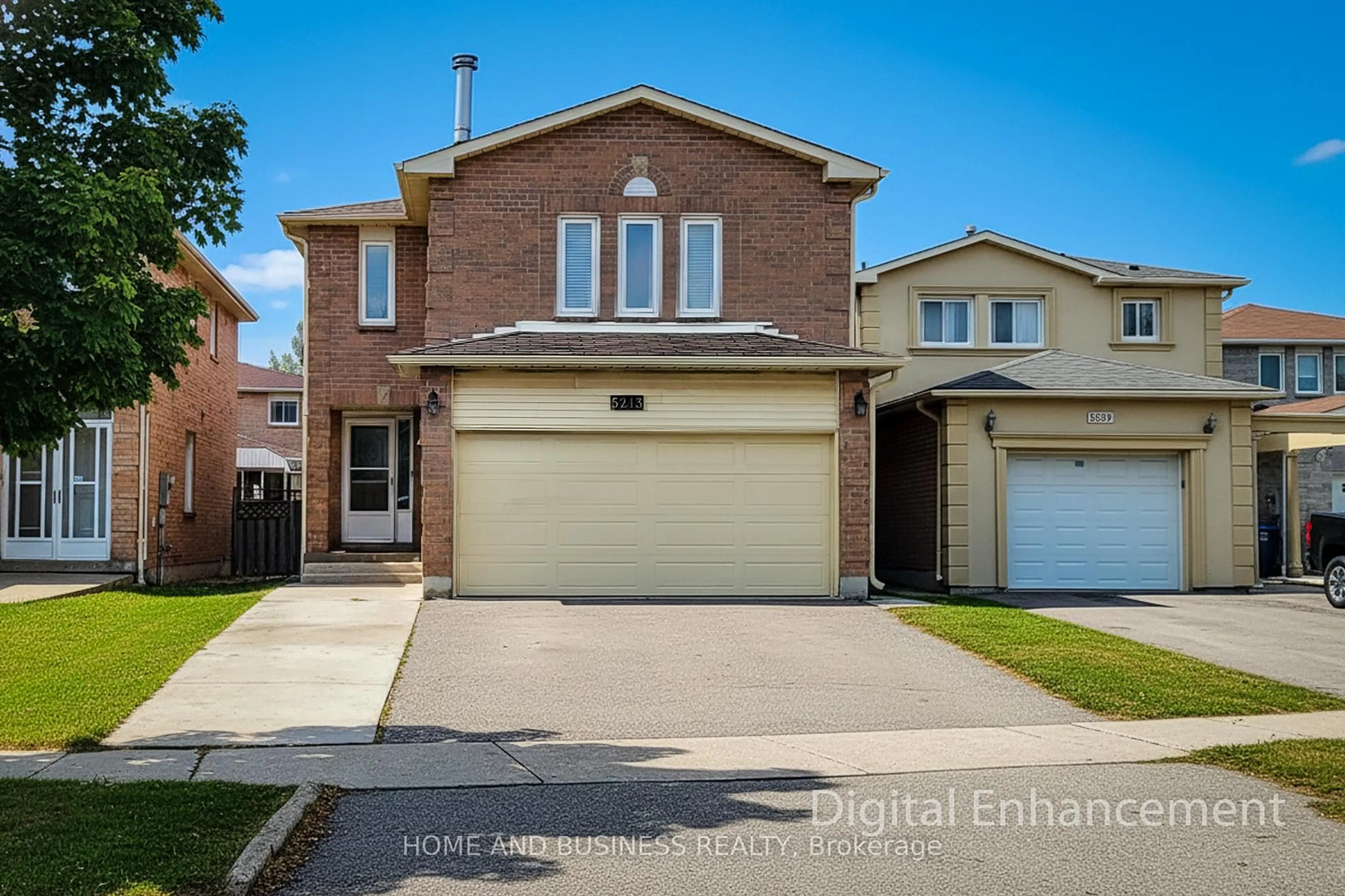 Home with brick exterior material, street for 5213 Palomar Cres, Mississauga Ontario L5R 2W8
