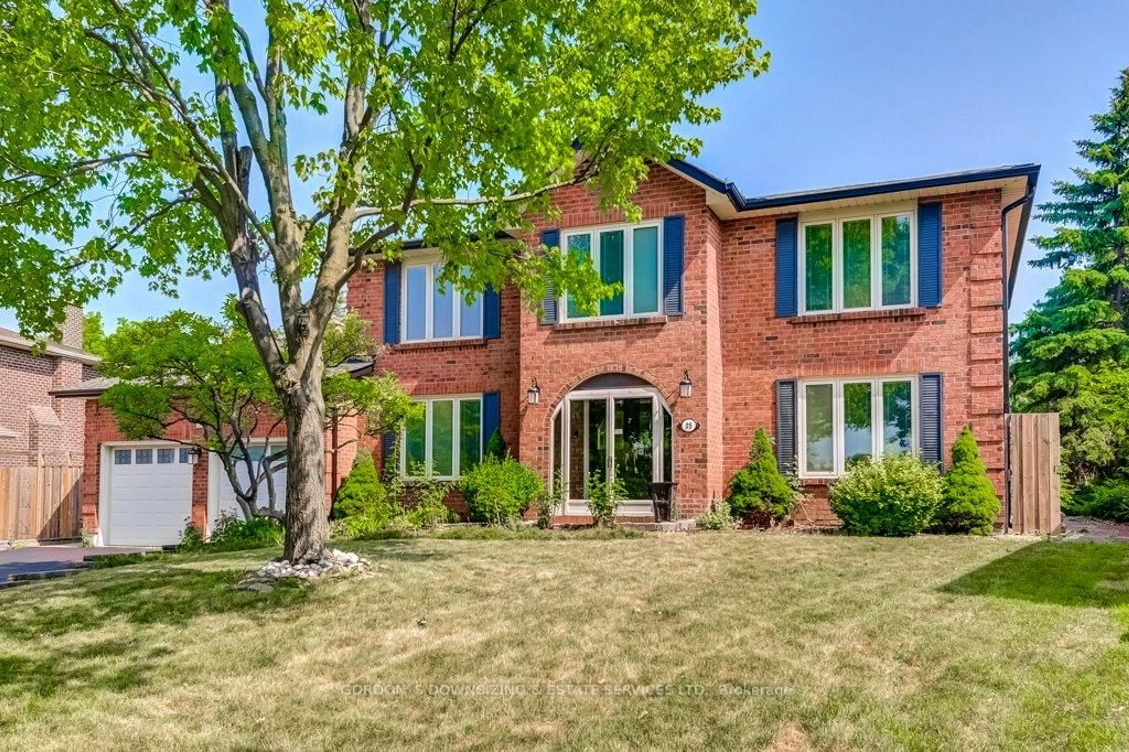 Home with brick exterior material, street for 25 Mount Forest Dr, Brampton Ontario L6Z 2A7