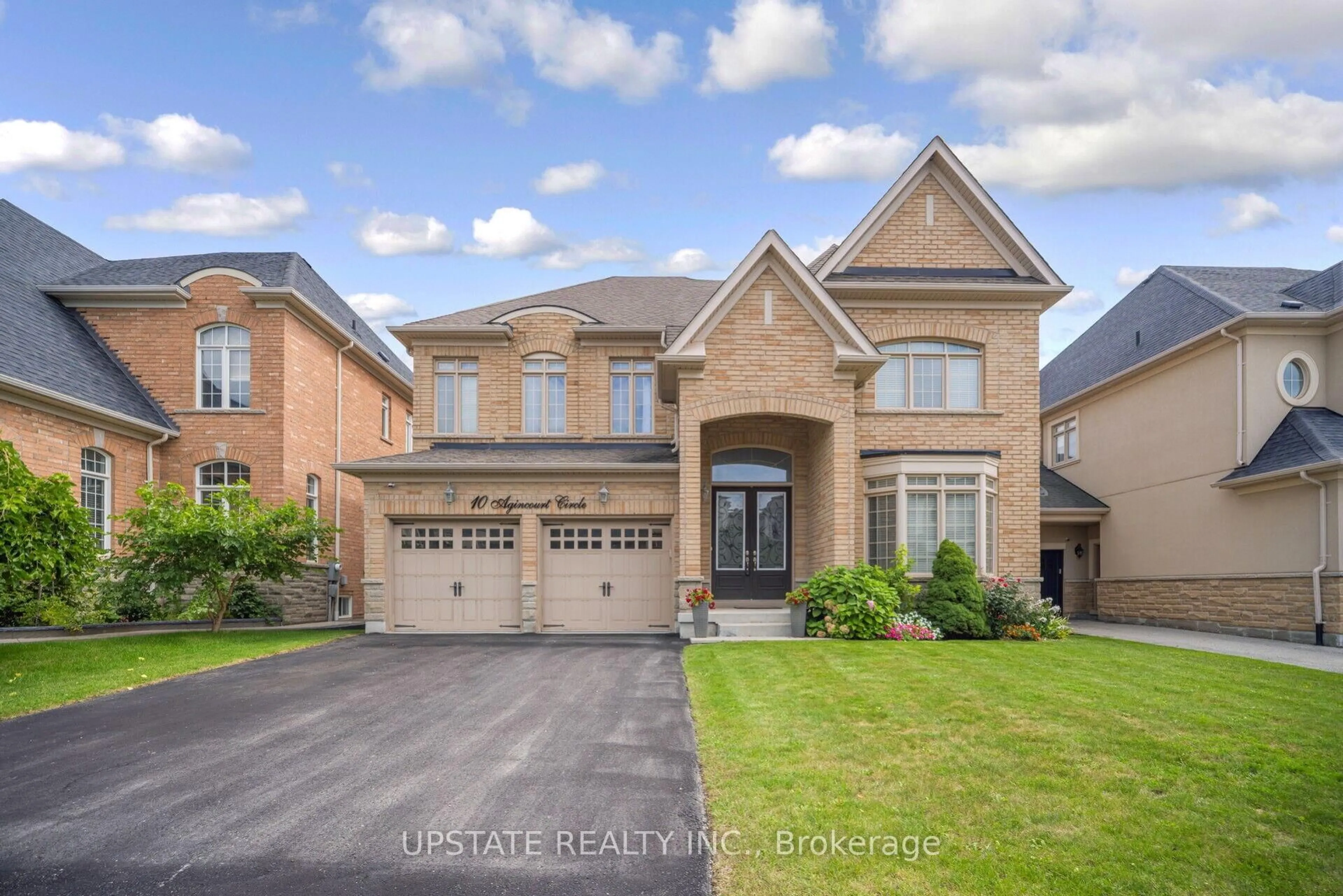 Home with brick exterior material, street for 10 Agincourt Circ, Brampton Ontario L6X 2M4