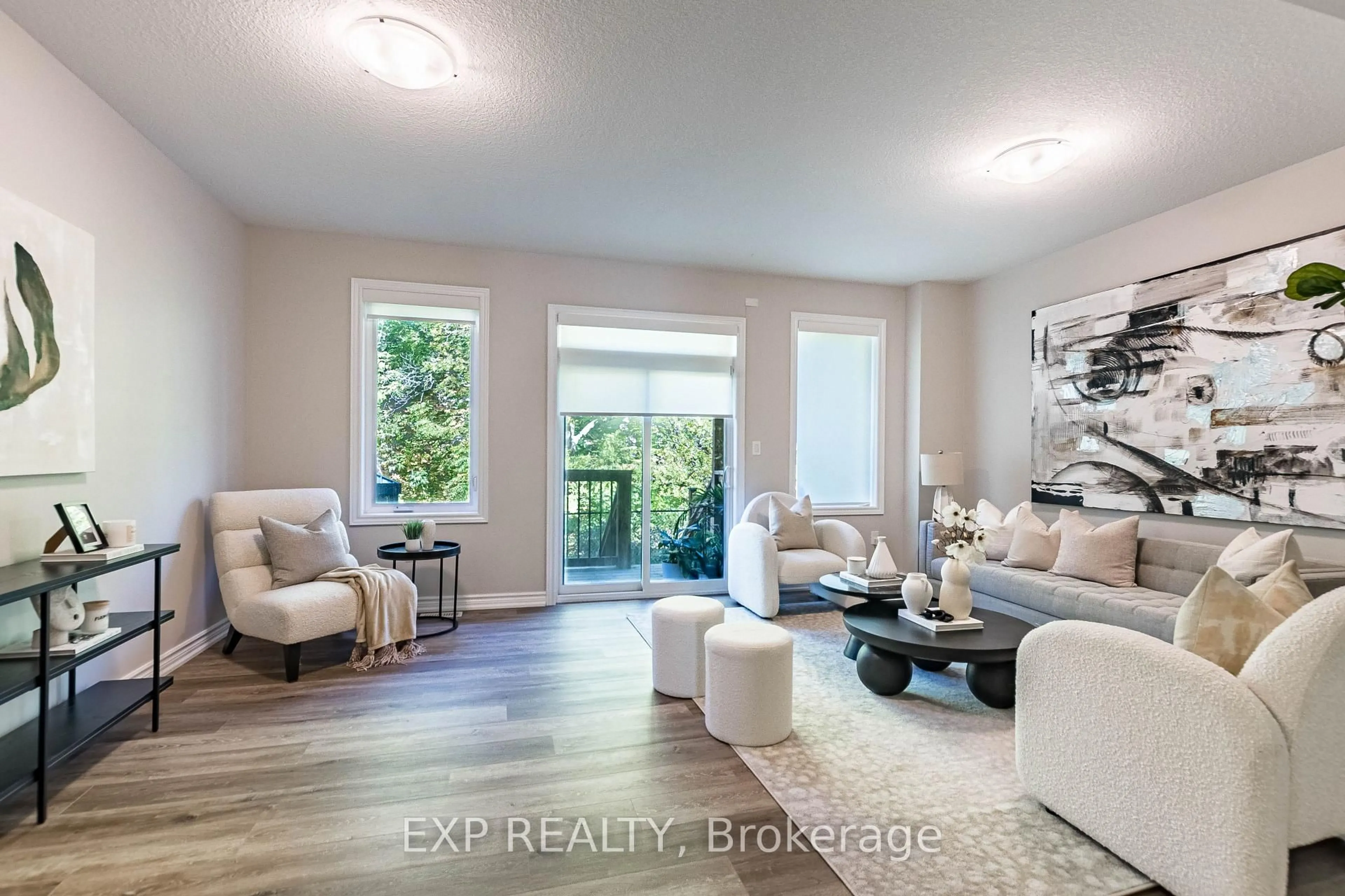 Living room with furniture, unknown for 445 Ontario St #7, Milton Ontario L9T 9K2