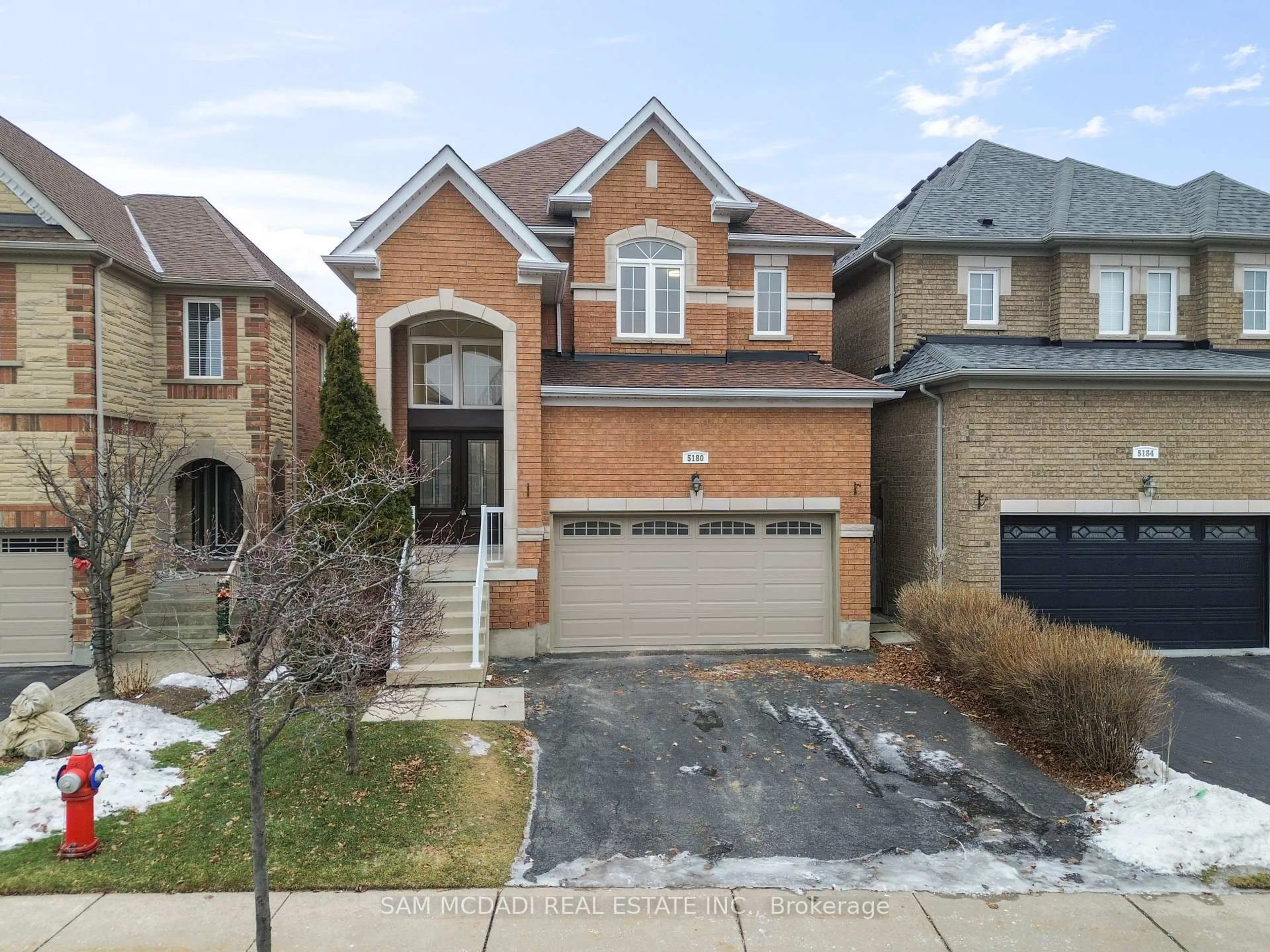 Home with brick exterior material, street for 5180 Littlebend Dr, Mississauga Ontario L5M 8B6