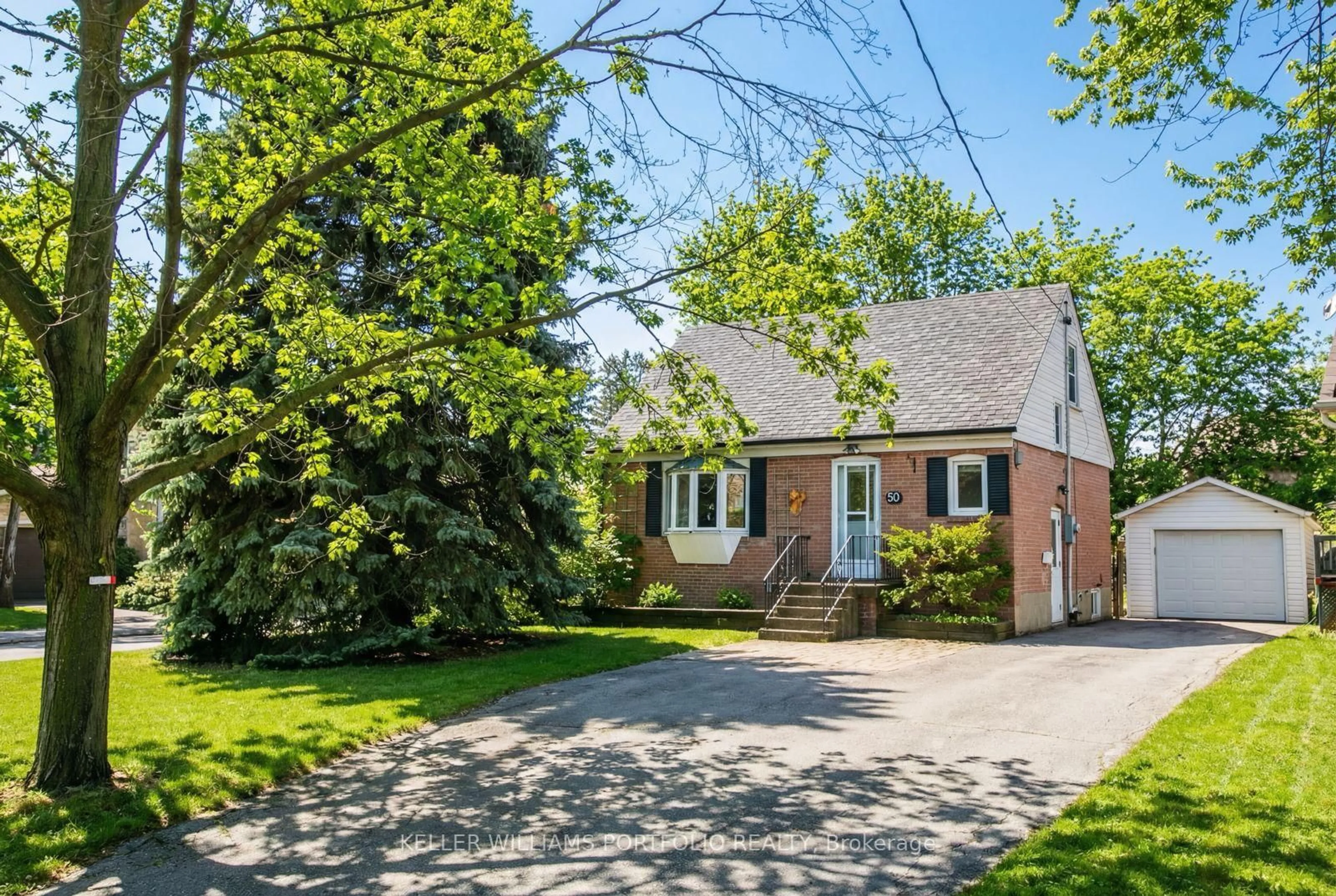 Home with brick exterior material, street for 50 Wilmar Rd, Toronto Ontario M9B 3S1