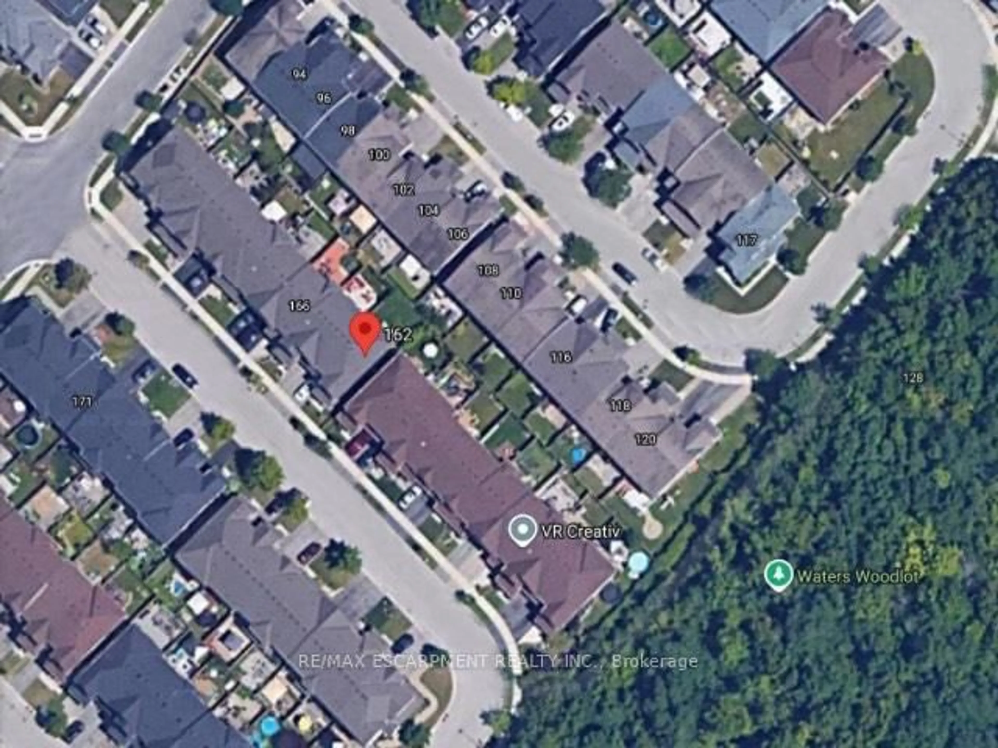 A pic from outside/outdoor area/front of a property/back of a property/a pic from drone, street for 162 Panton Tr, Milton Ontario L9T 6K2