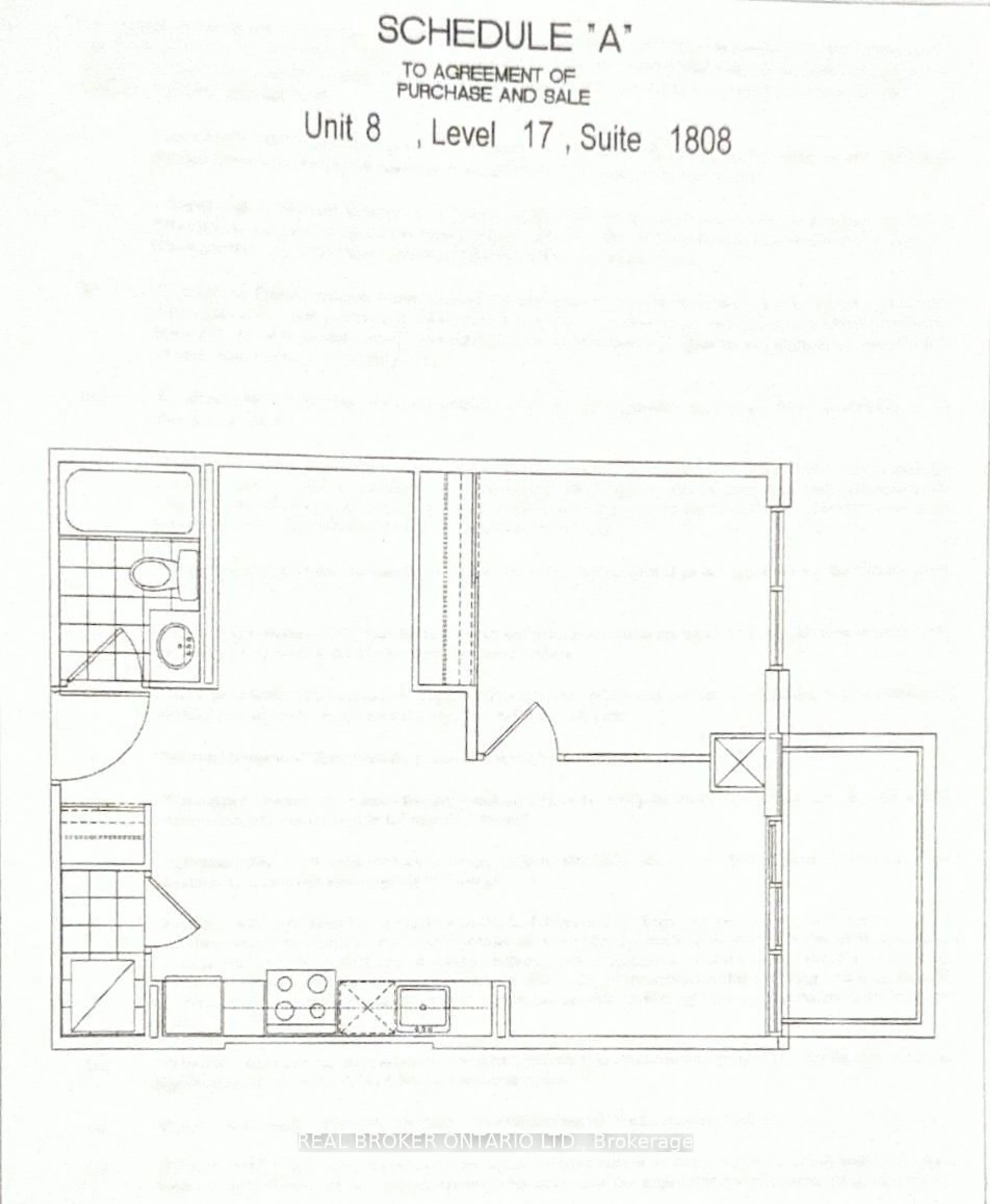 Floor plan for 4085 Parkside Village Dr #1808, Mississauga Ontario L5B 0K9