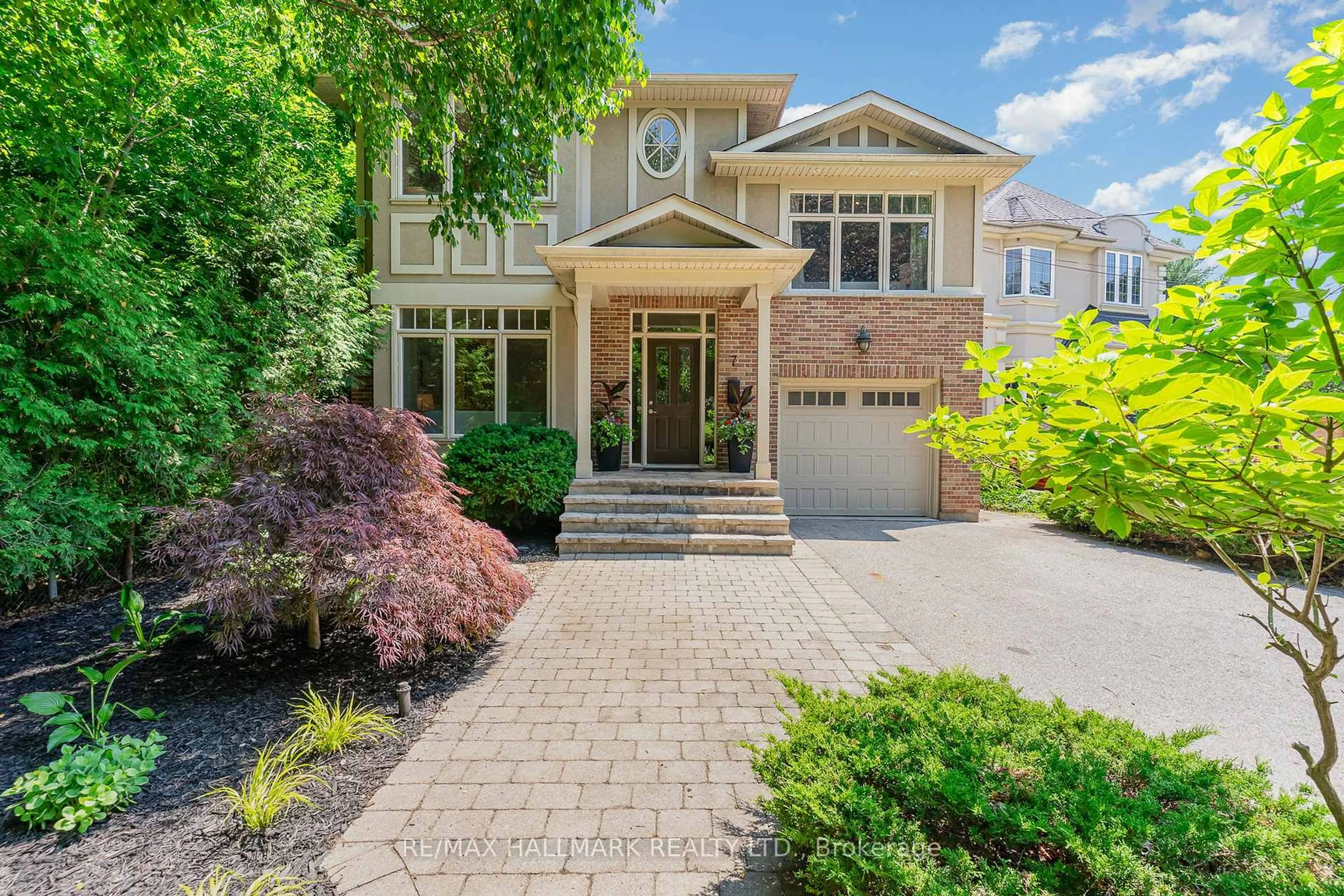 Home with brick exterior material, street for 7 Tizzard Ave, Toronto Ontario M8Y 3Z4