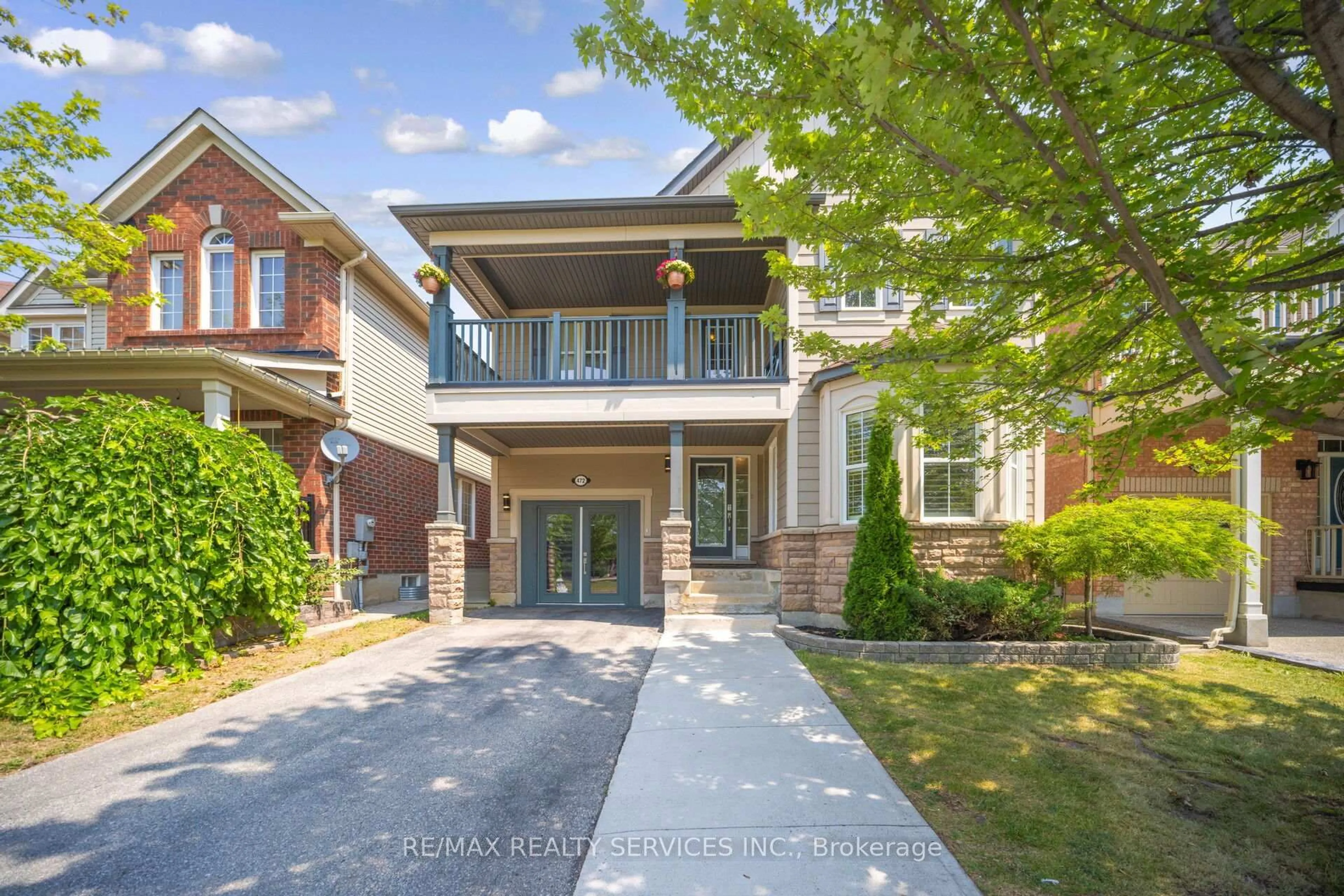 Home with brick exterior material, street for 472 Tonelli Lane, Milton Ontario L9T 0N5