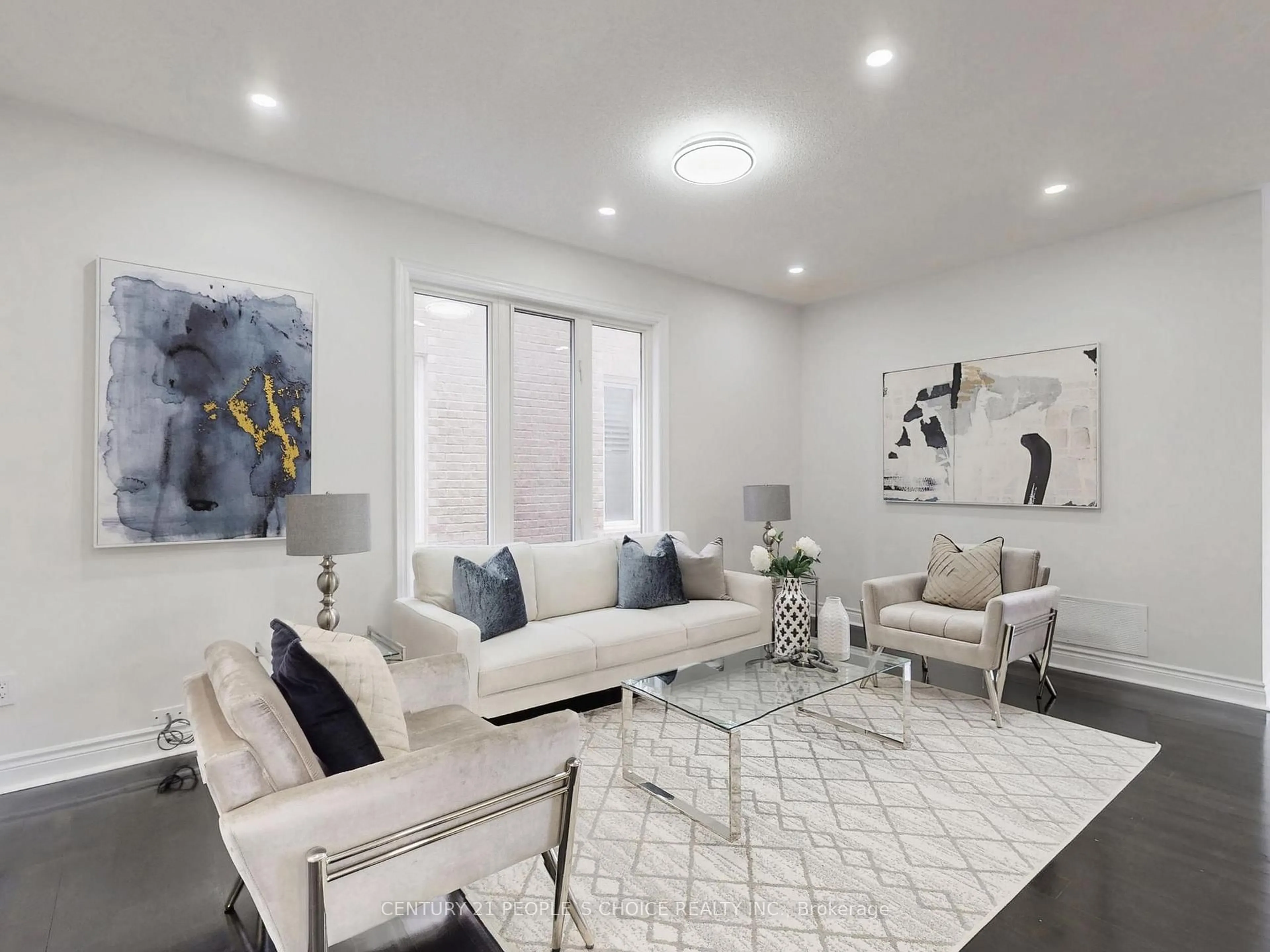 Living room with furniture, unknown for 51 Elwin Rd, Brampton Ontario L6X 5J7