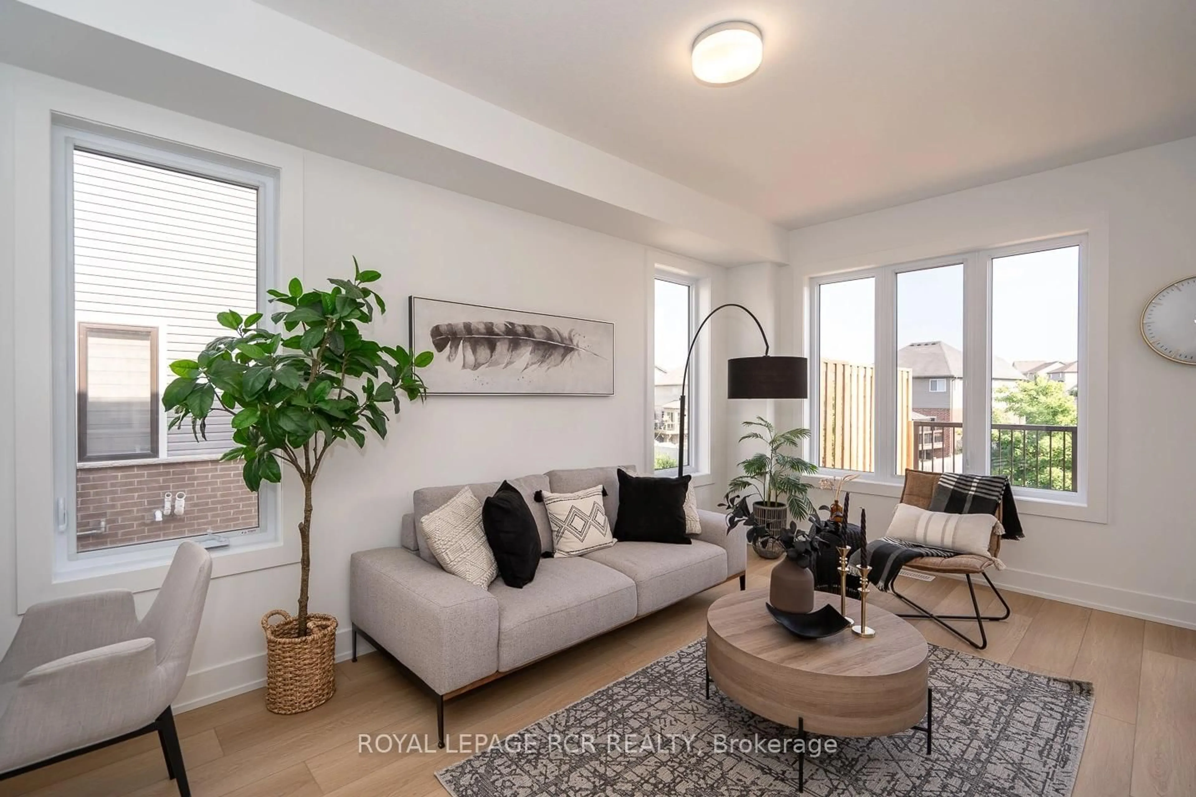 Living room with furniture, unknown for 690 Broadway Ave #8, Orangeville Ontario L9W 7T7