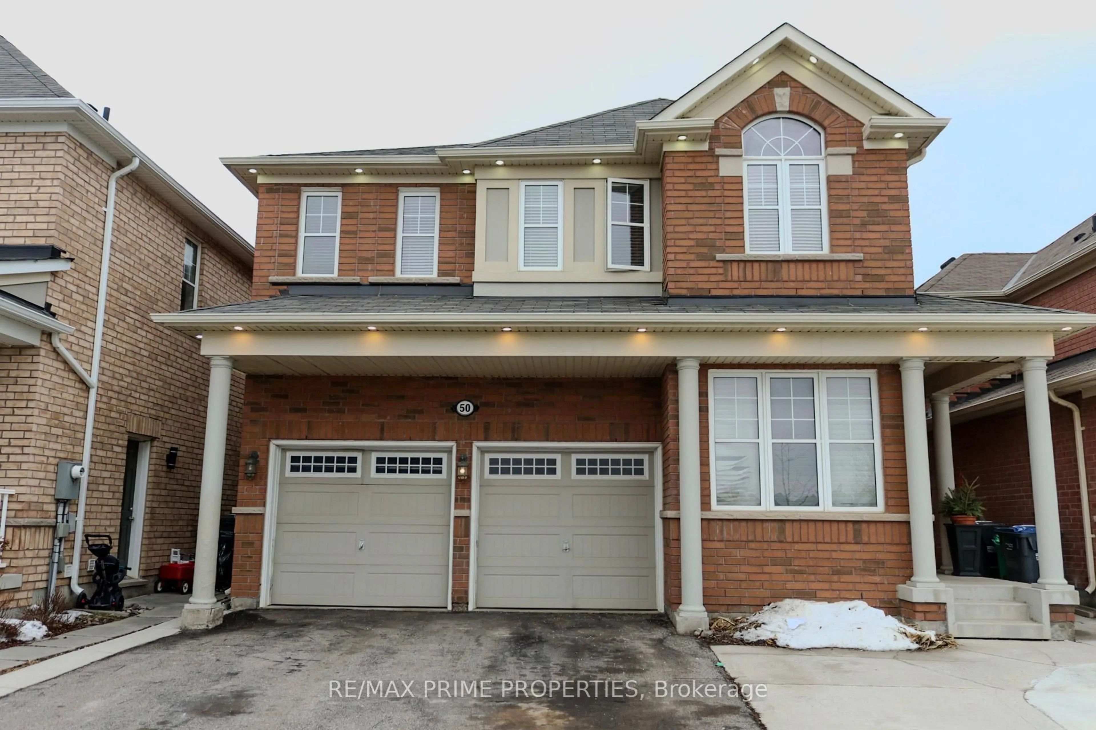 Home with brick exterior material, street for 50 Gibbs Rd, Brampton Ontario L7A 0Y5