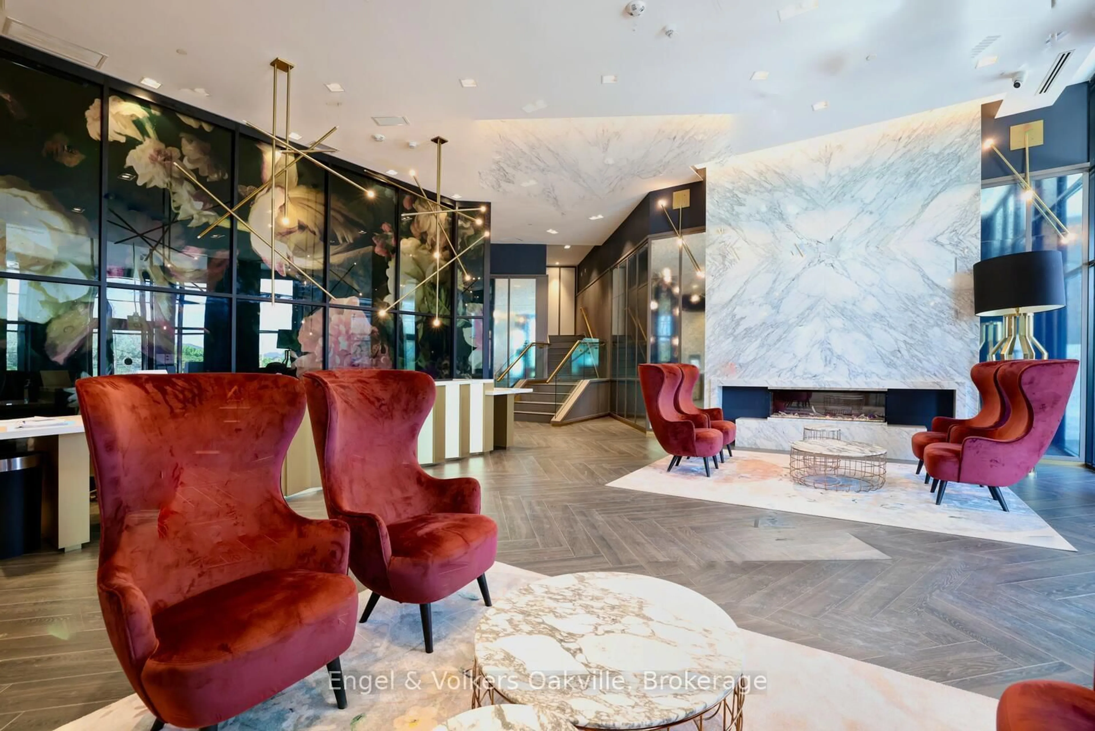 Lobby for 405 Dundas St #309, Oakville Ontario L6M 4P9