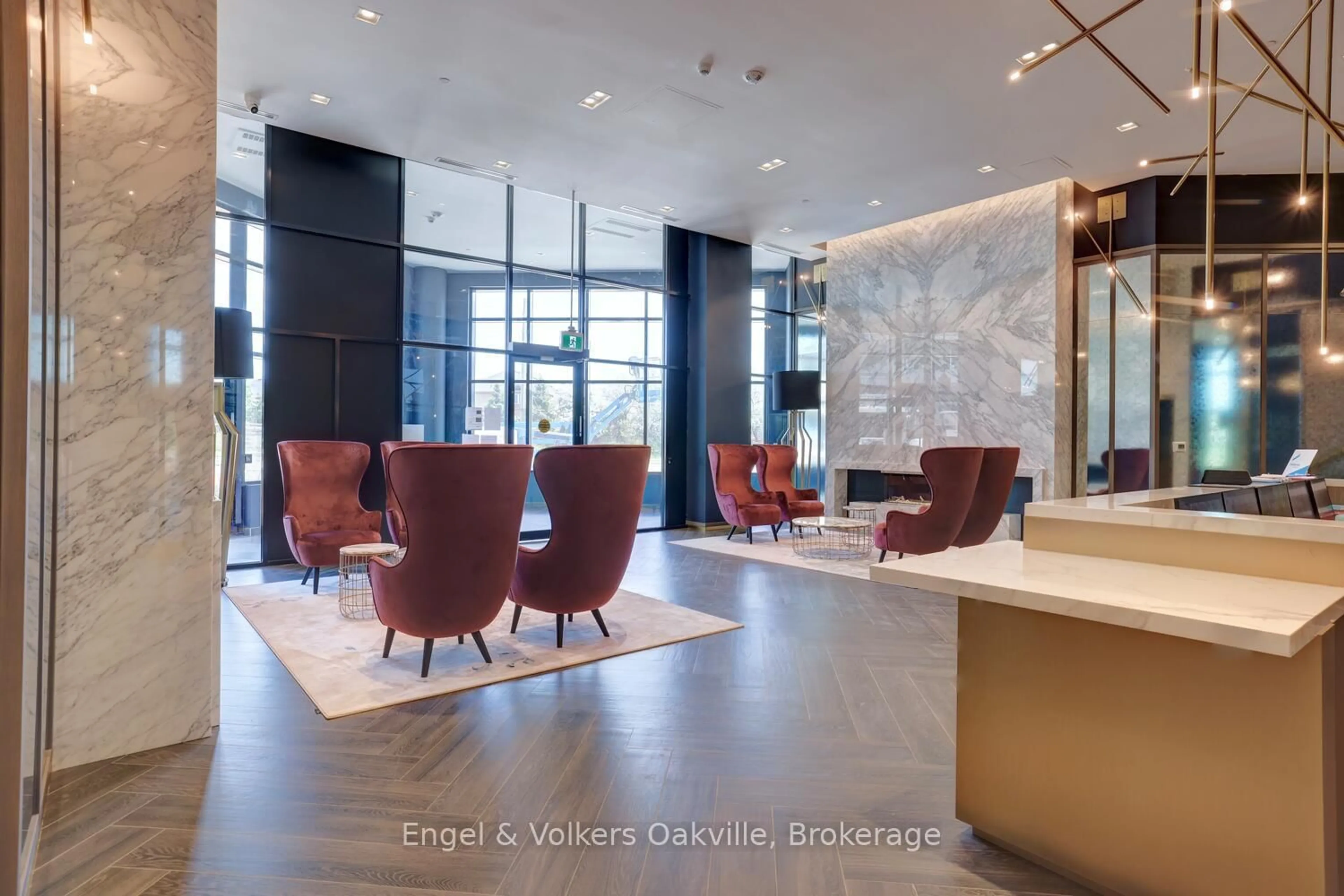 Lobby for 405 Dundas St #309, Oakville Ontario L6M 4P9