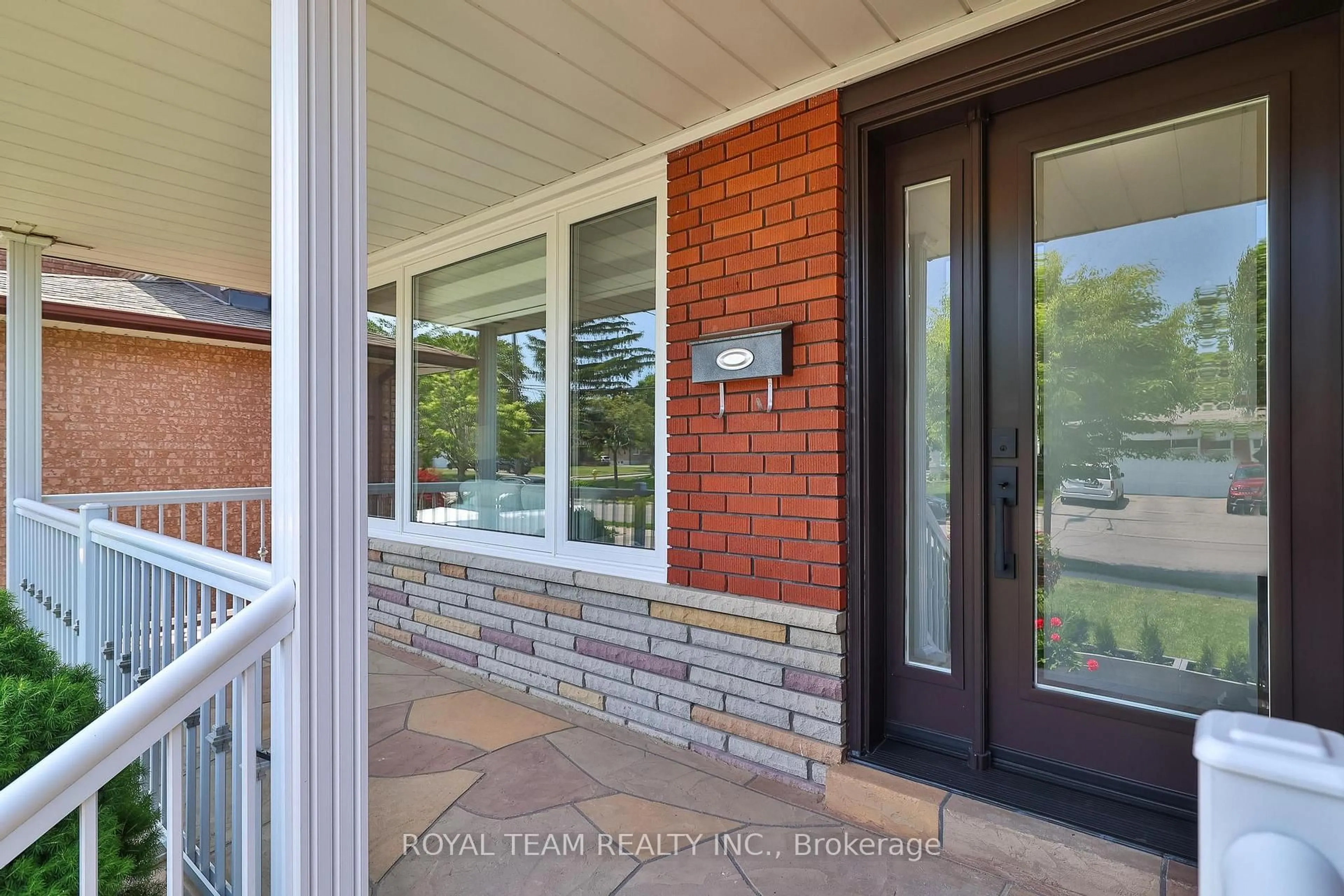 Home with brick exterior material, street for 6 Crioline Rd, Toronto Ontario M6L 2S3