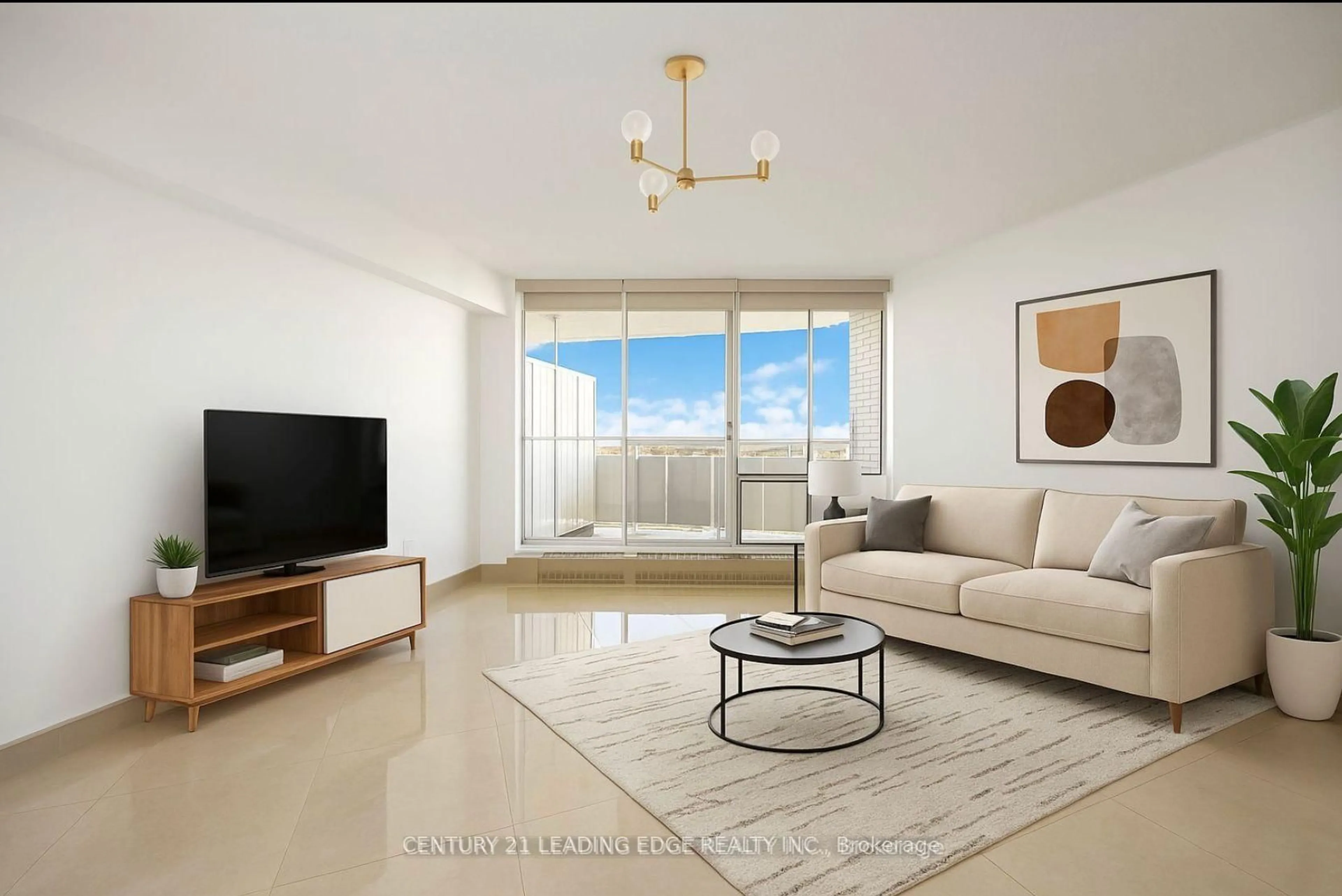 Living room with furniture, unknown for 330 Dixon Rd #2403, Toronto Ontario M9R 1S9