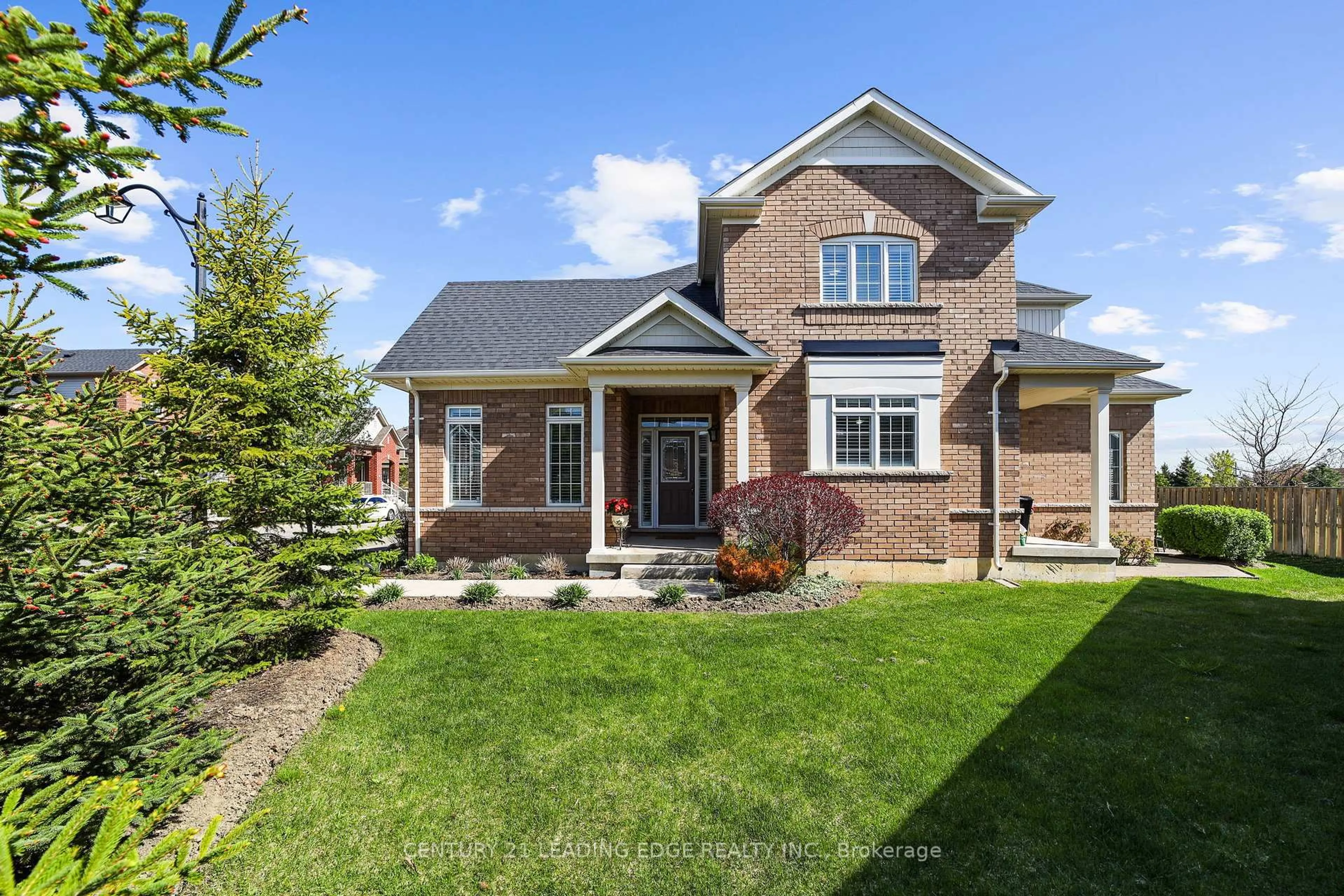 Home with brick exterior material, street for 35 Lobelia St, Brampton Ontario L6R 3Z6