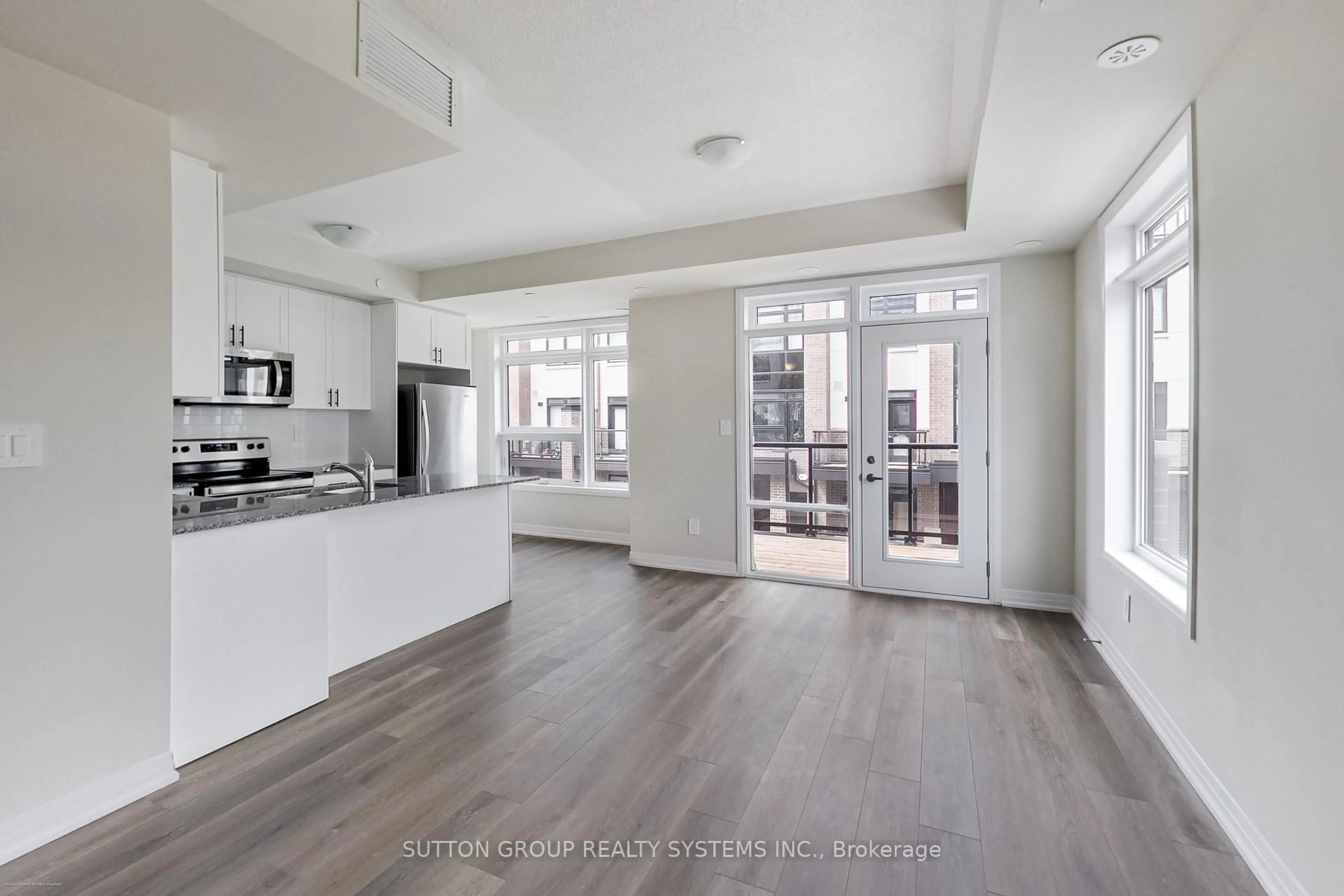 Open concept kitchen, unknown for 1593 Rose Way #102, Milton Ontario L9E 0J2