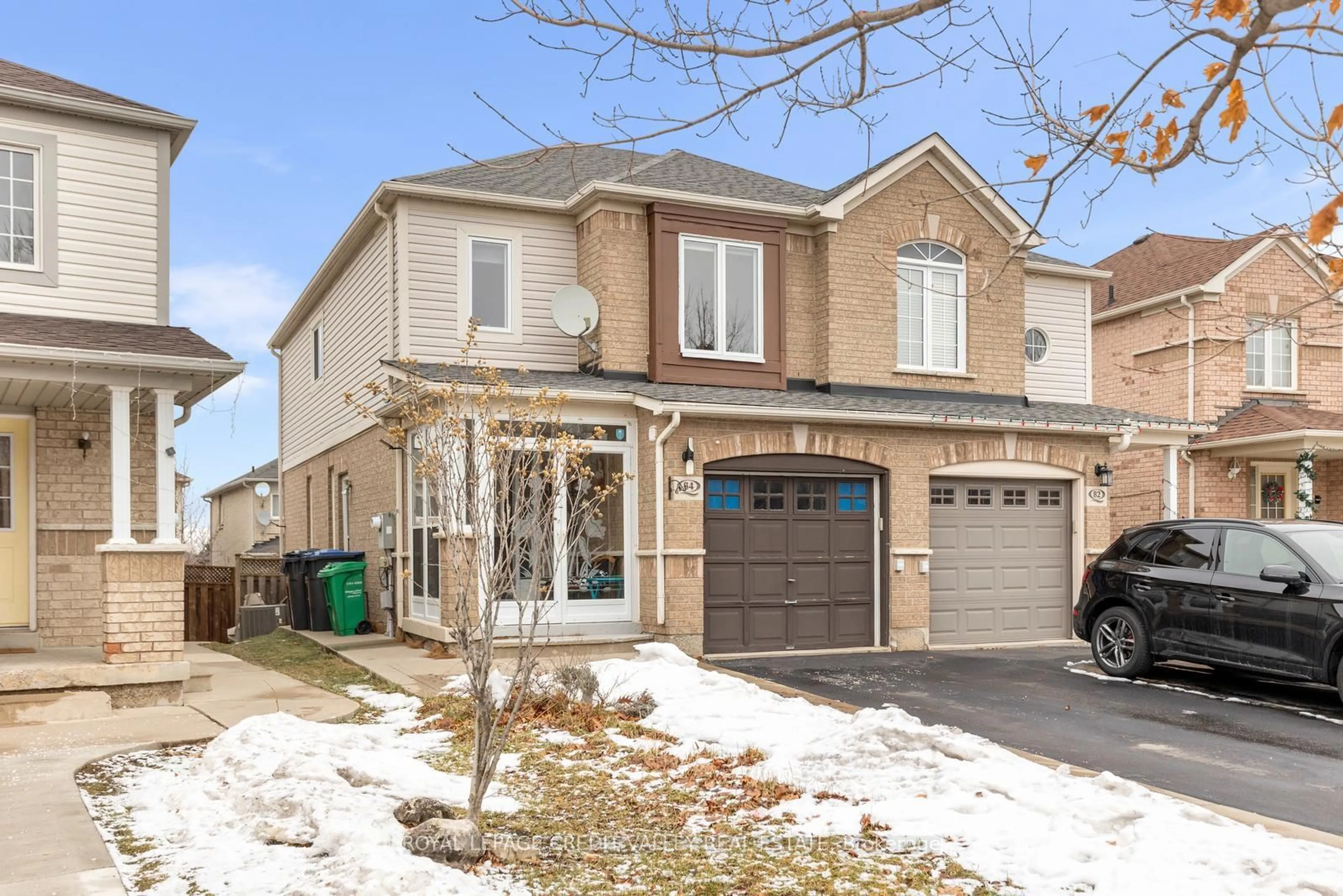 Home with brick exterior material, street for 84 Whiteface Cres, Brampton Ontario L6X 4X3