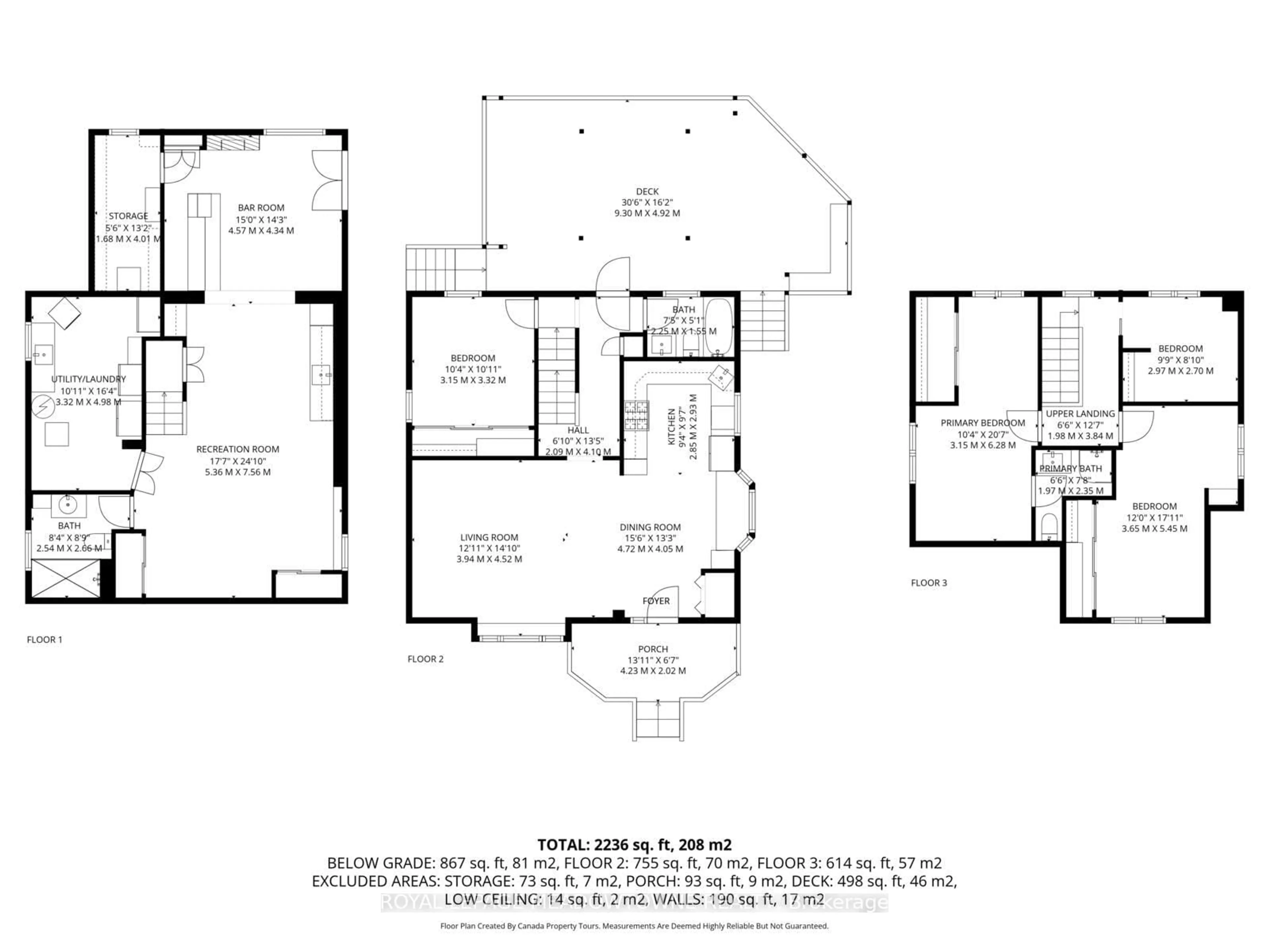 Floor plan for 7 Temple Rd, Halton Hills Ontario L7G 3J6