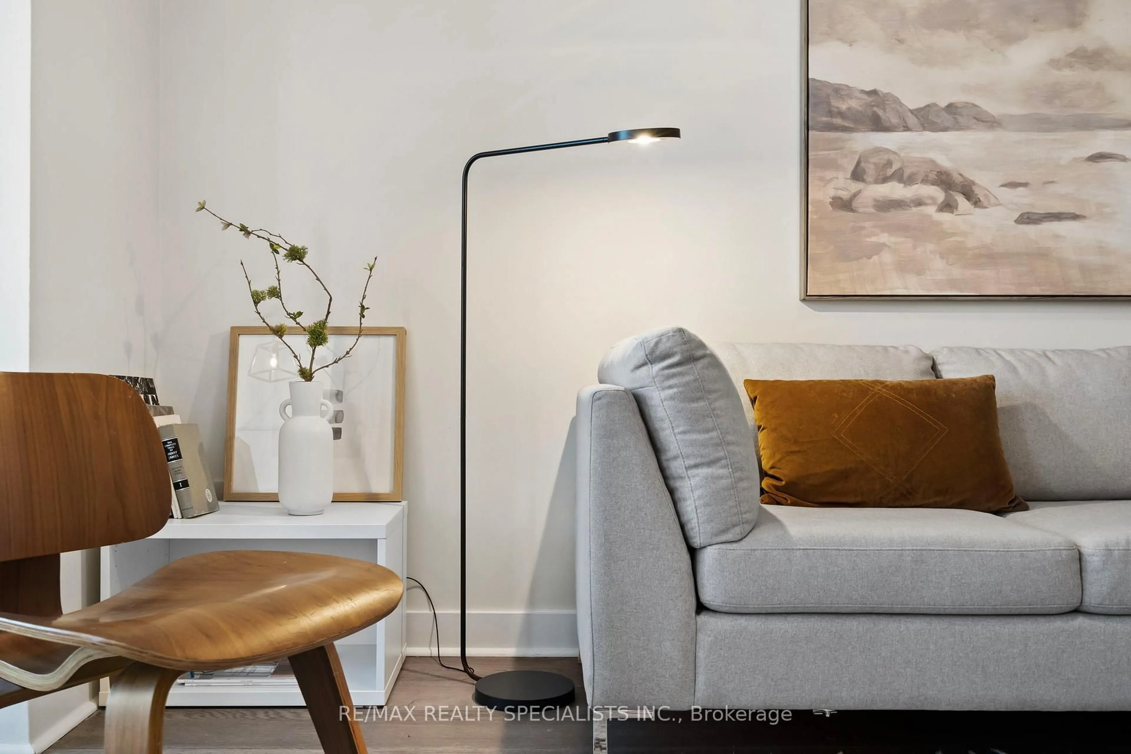 Living room with furniture, unknown for 252 Royal York Rd #209, Toronto Ontario M8V 1Y8