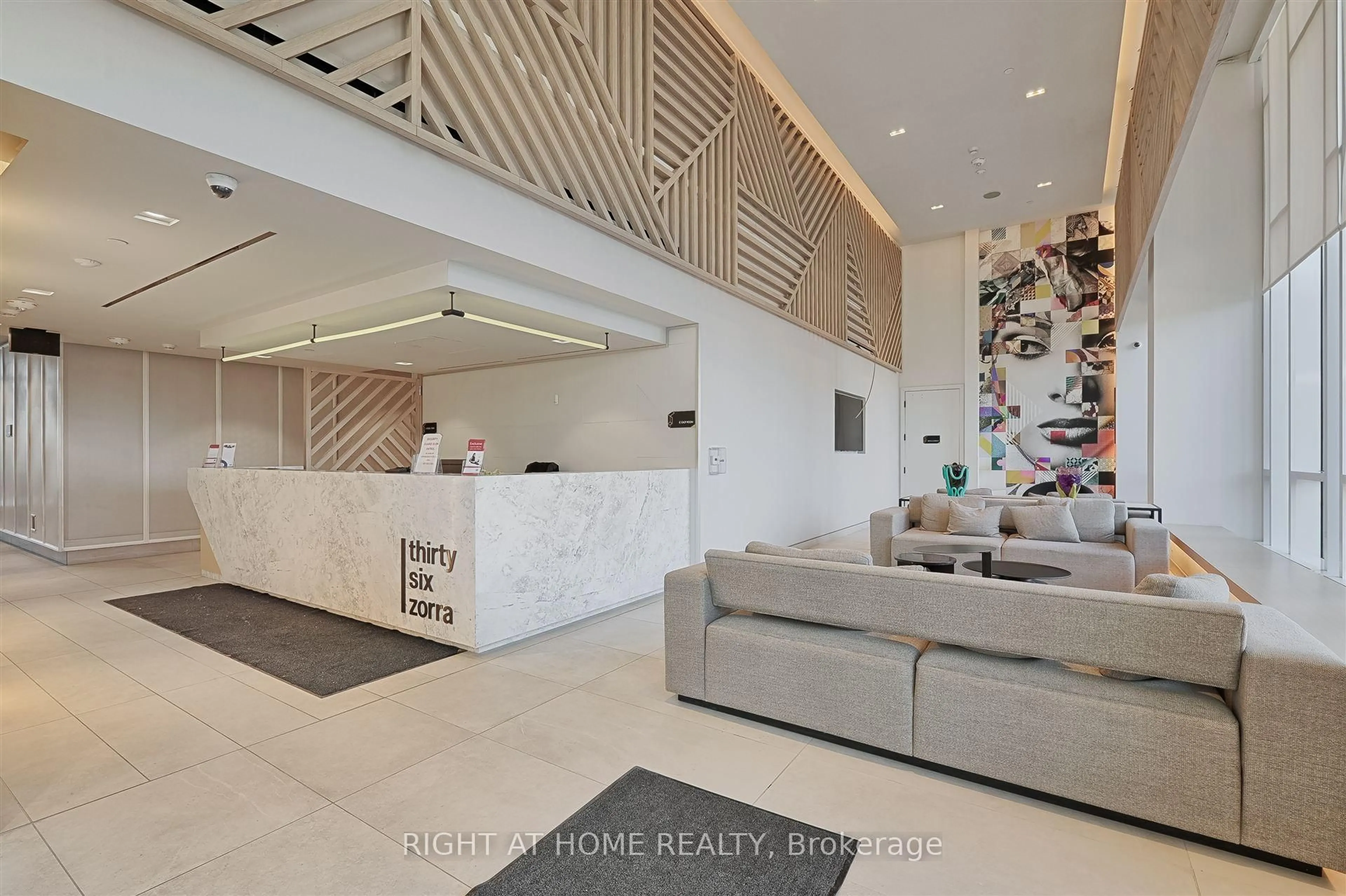 Lobby for 36 Zorra St #421, Toronto Ontario M8Z 0G5