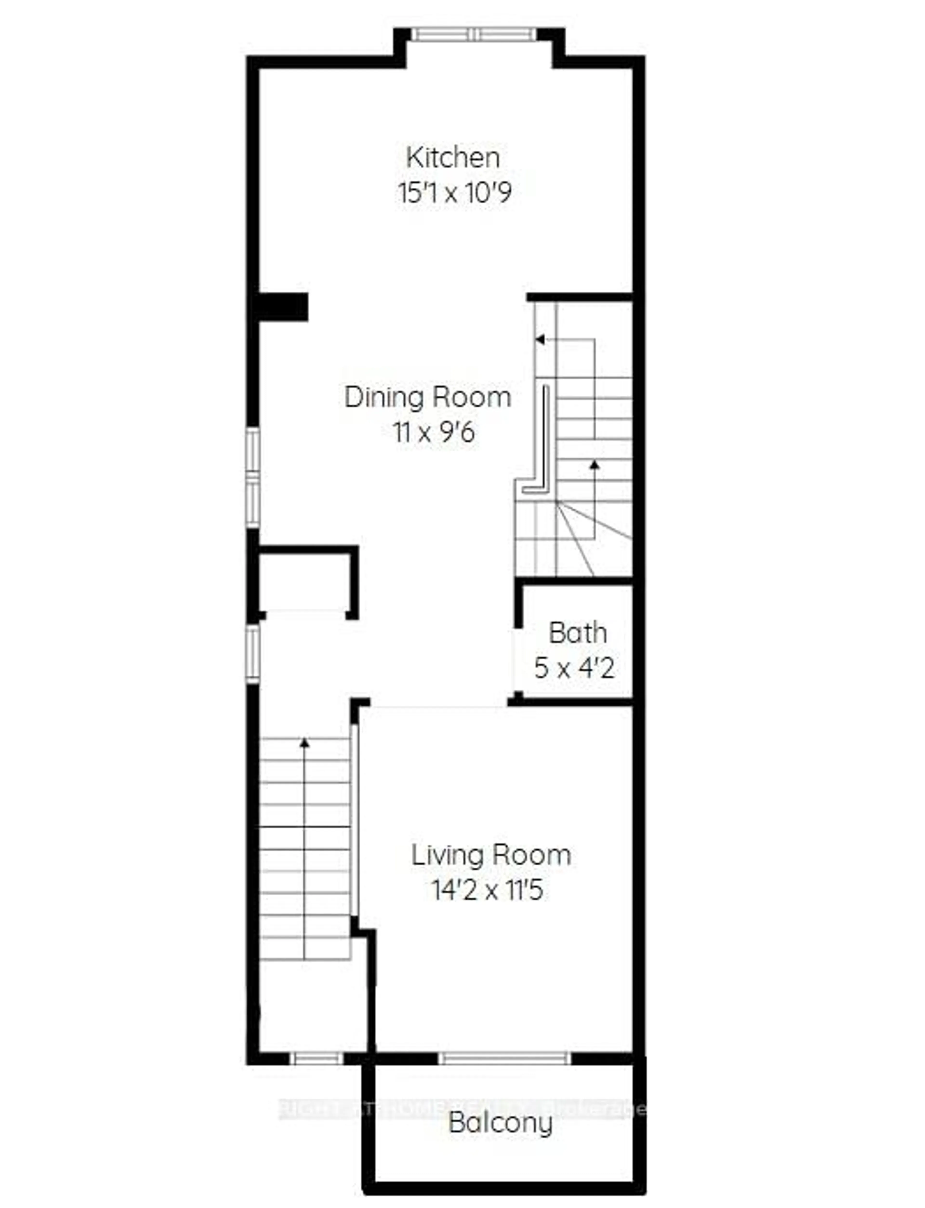 Floor plan for 2531 Northampton Blvd #17, Burlington Ontario L7M 4H5