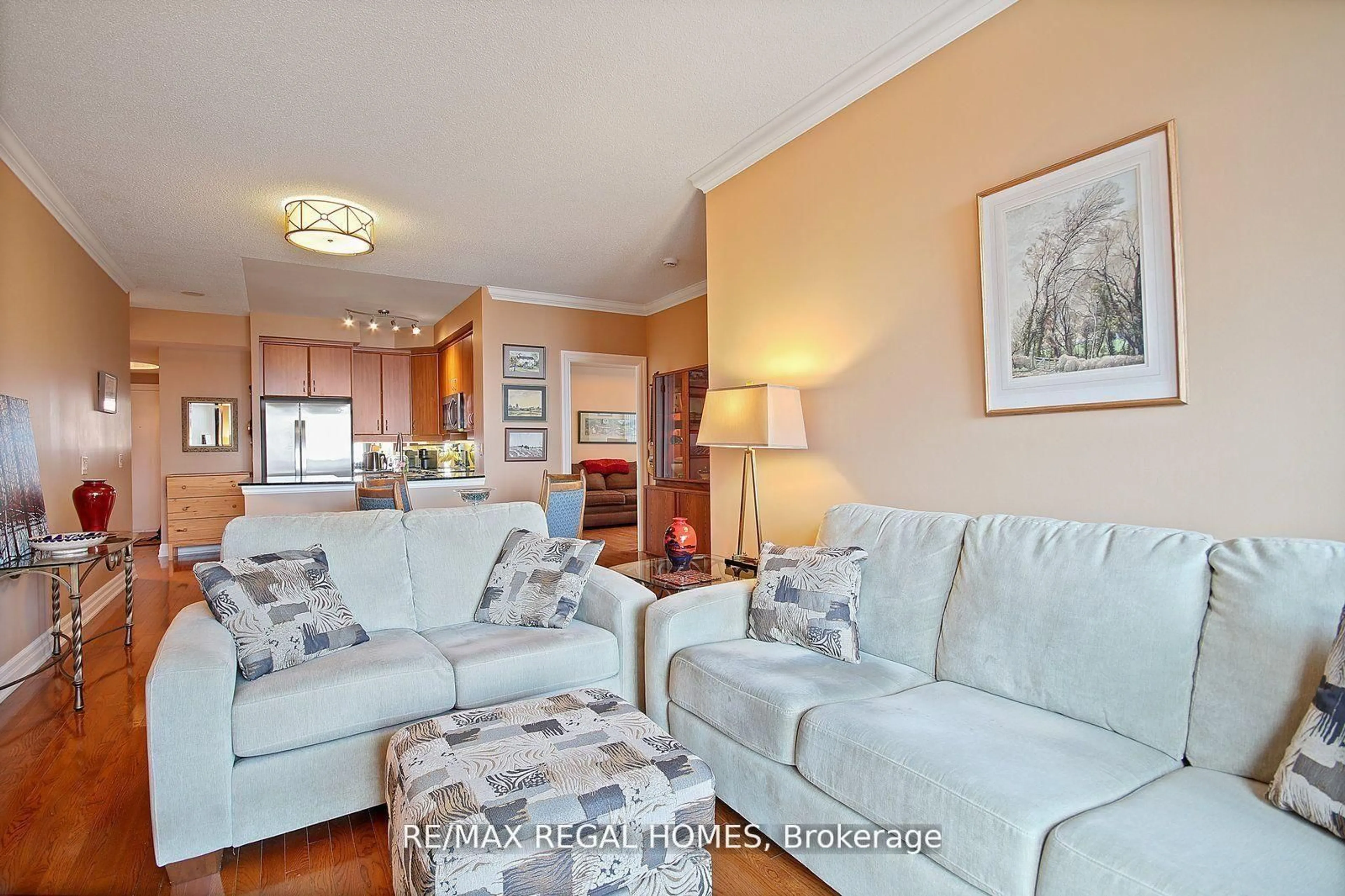 Living room with furniture, unknown for 2083 Lake Shore Blvd #710, Toronto Ontario M8V 2Z6