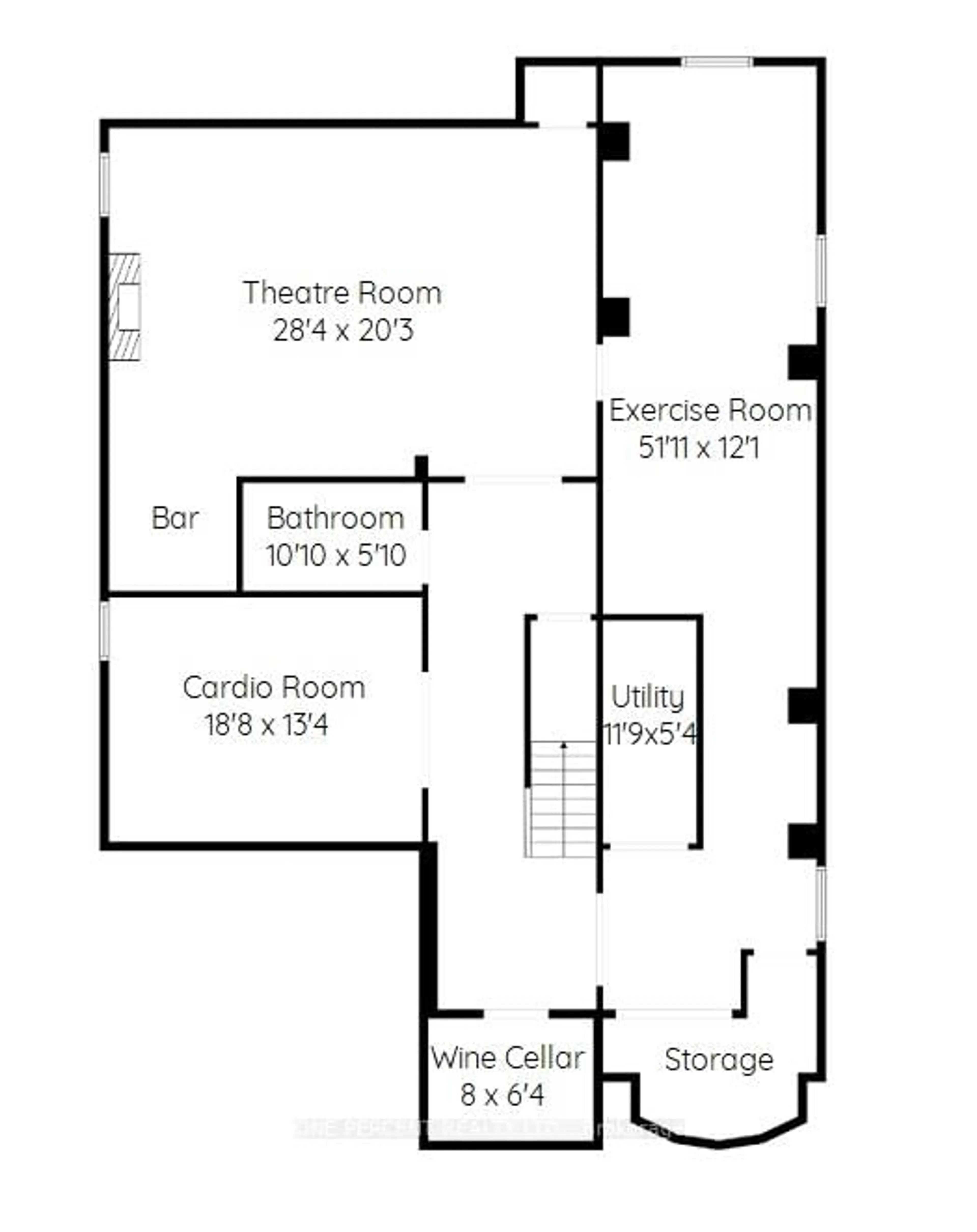 Floor plan for 4180 Lakeshore Rd, Burlington Ontario L7L 1A4