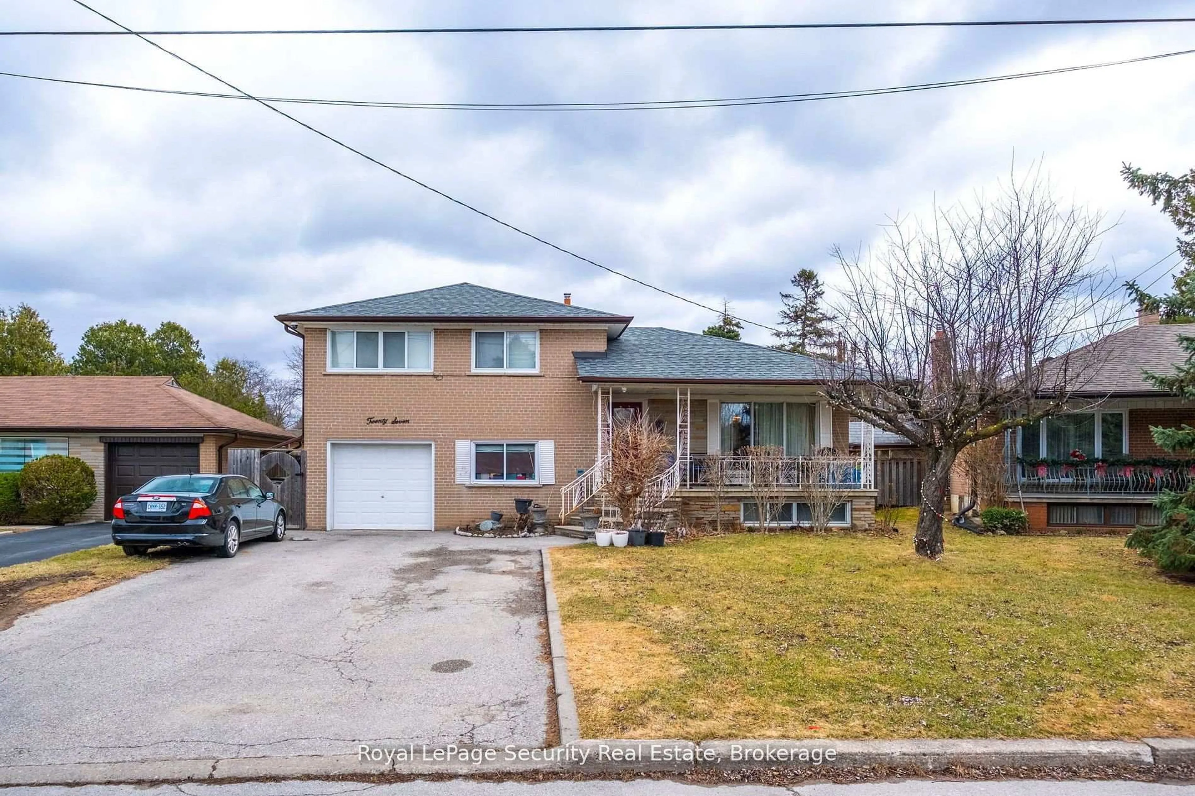 Home with brick exterior material, street for 27 Belleglade Crt, Toronto Ontario M9M 2W3